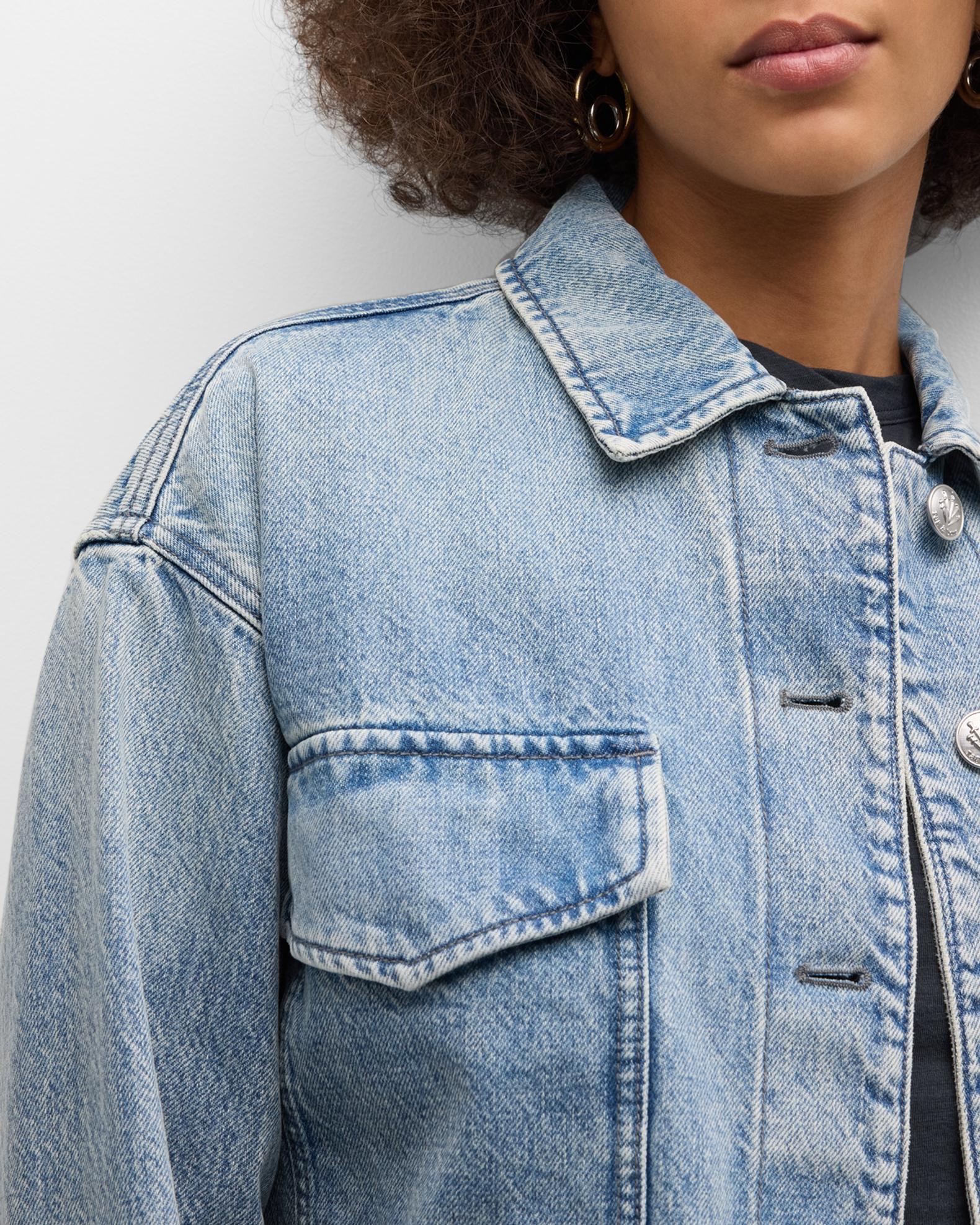 Rag & Bone Jaiden Denim Shirt Jacket | Neiman Marcus