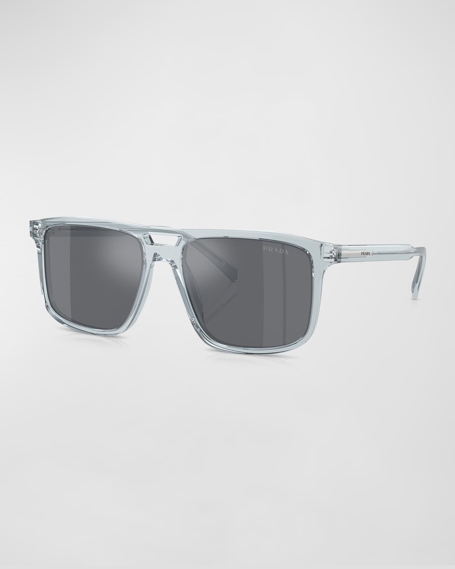 Men's Acetate and Plastic Square Sunglasses 0