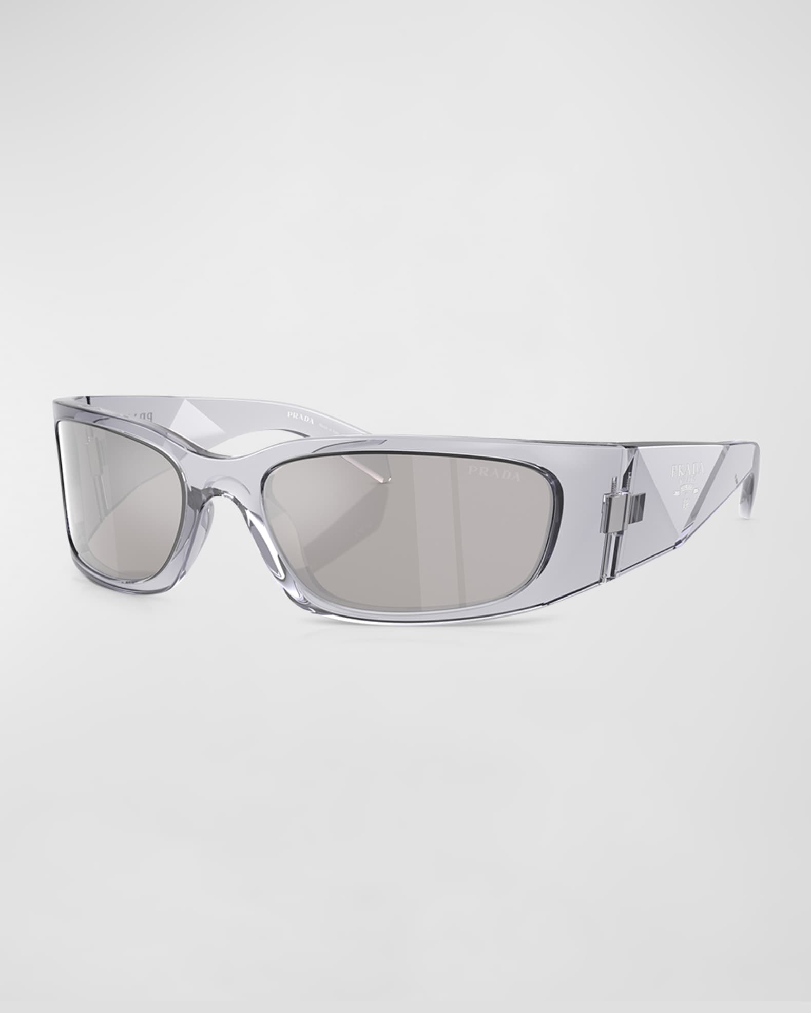 Rectangle wrap sunglasses deals
