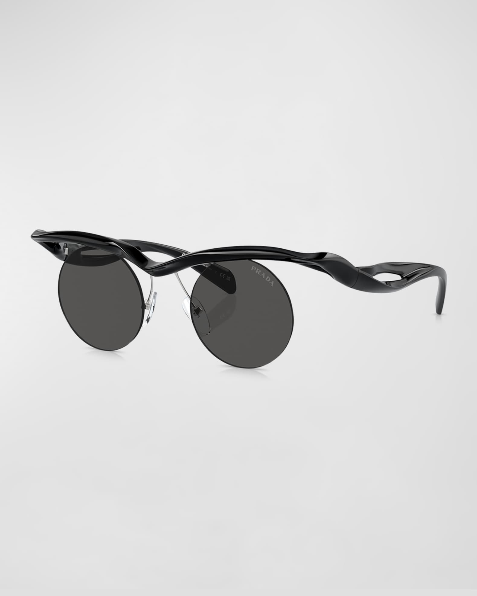 Prada rimless sunglasses 2025