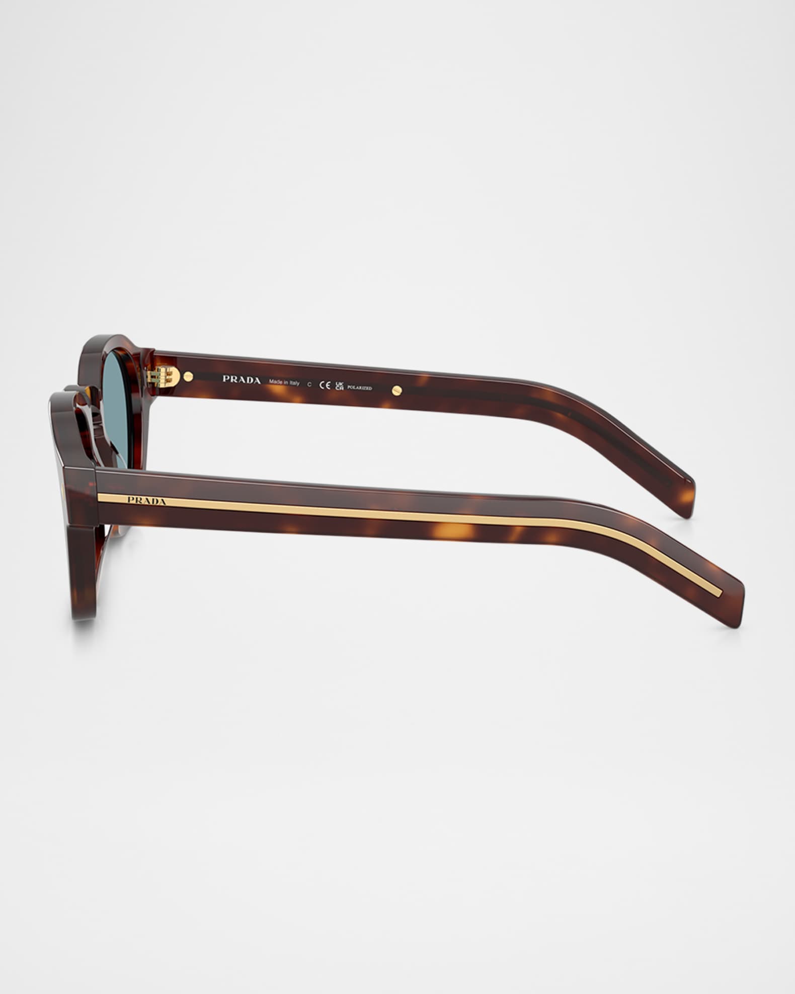 Men's Polarized Acetate Round Sunglasses 1