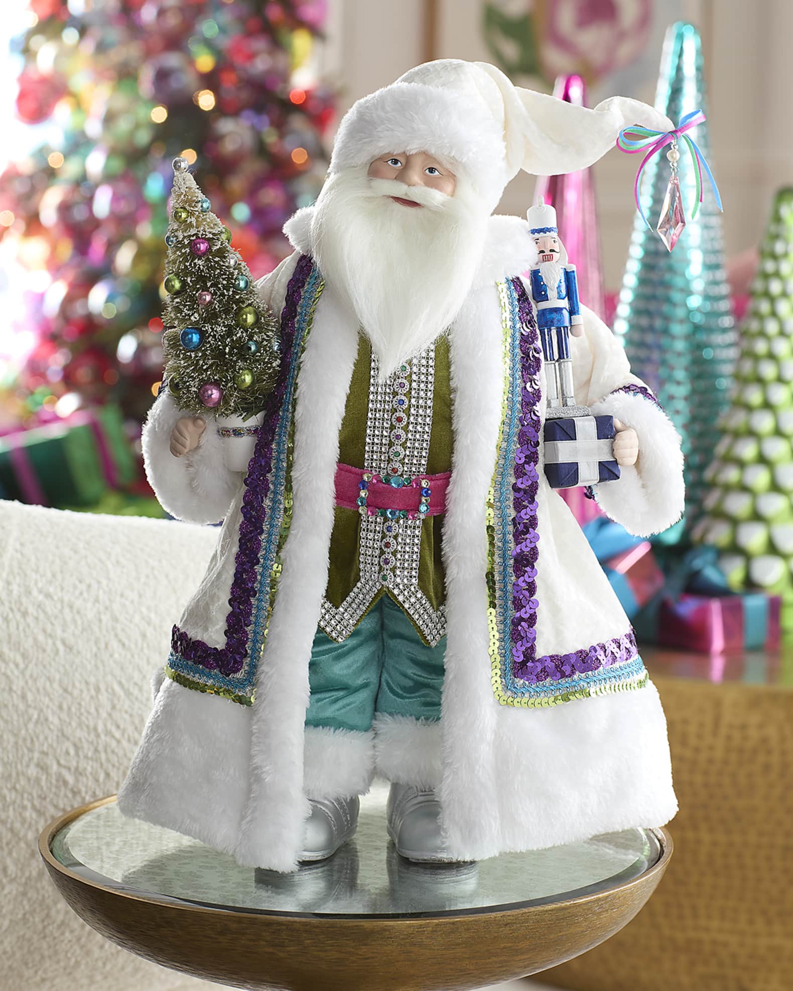 19" Bright Christmas Santa  0