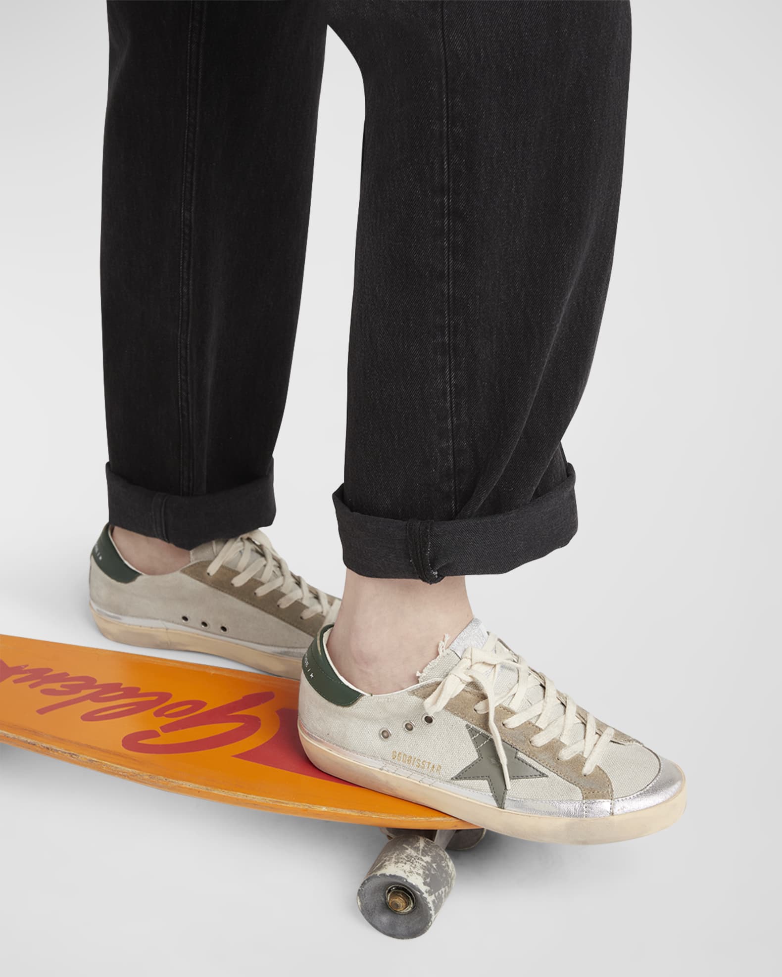 Superstar Canvas Metallic Low-Top Sneakers 1