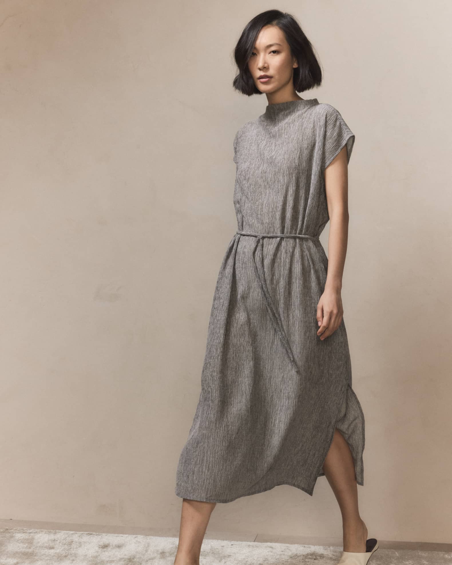 Eileen fisher midi dress 2025