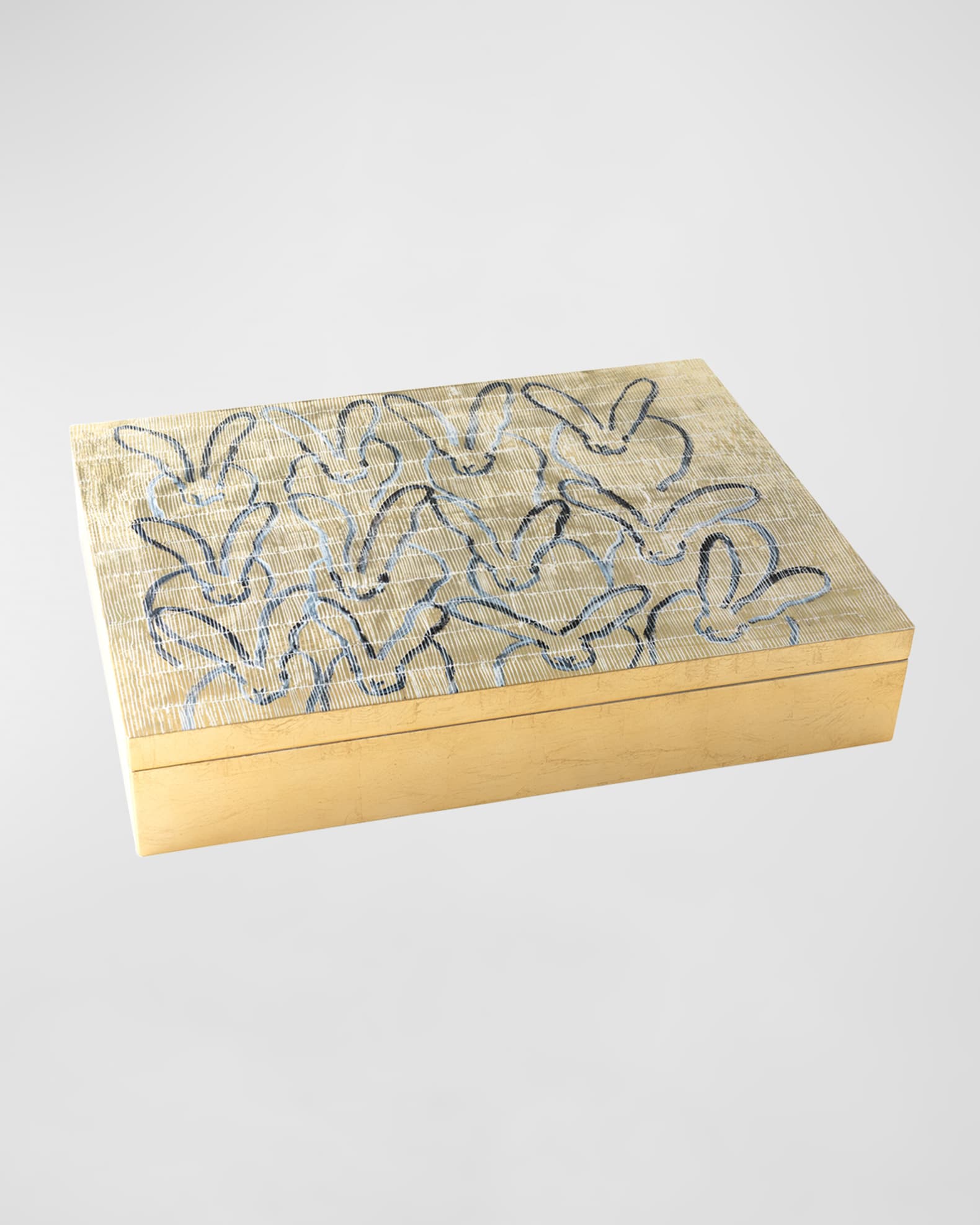 The Countess Gold Leaf & Lacquer Large Box 0