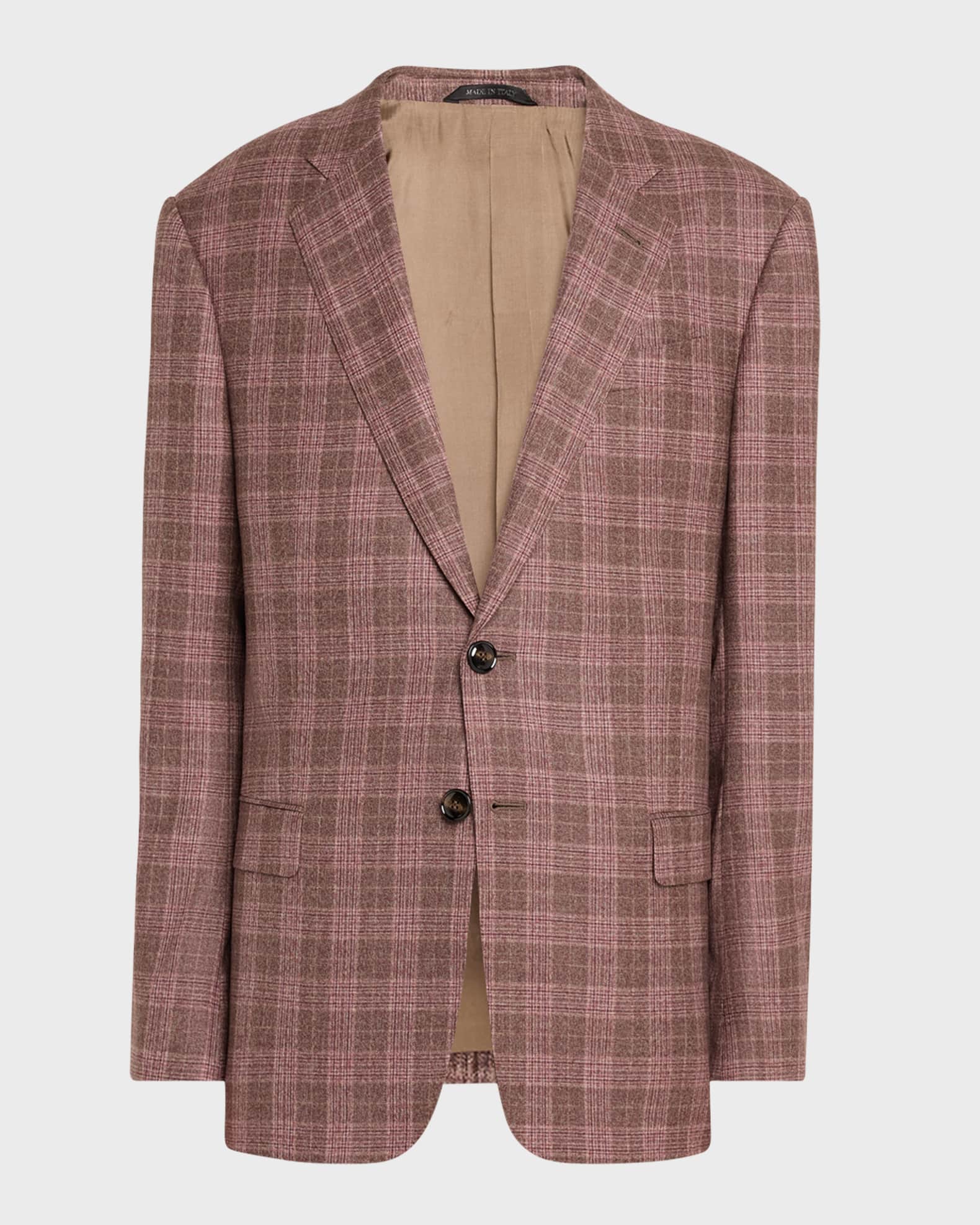 Giorgio Armani Men s Wool Cashmere Nailhead Sport Coat Brown Men s 38R Coats Jackets Outerwear Sportcoats Sport Coats Jackets