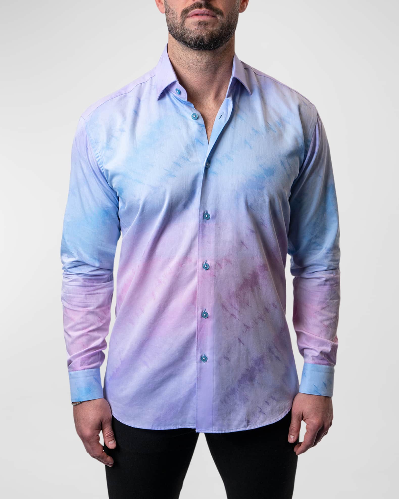 Men's Fibonacci Liter Dress Shirt 0