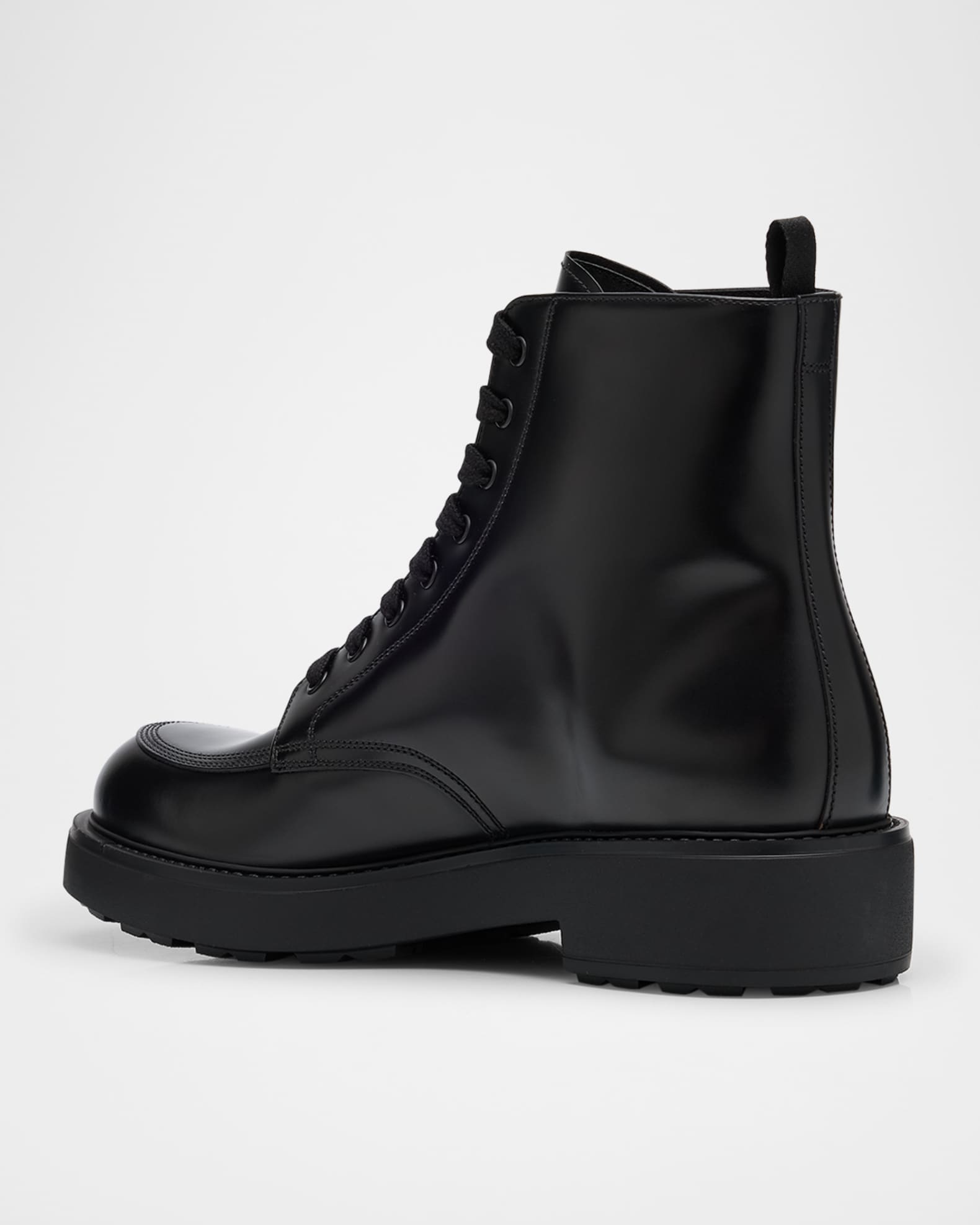 Men s Leather Combat Boots