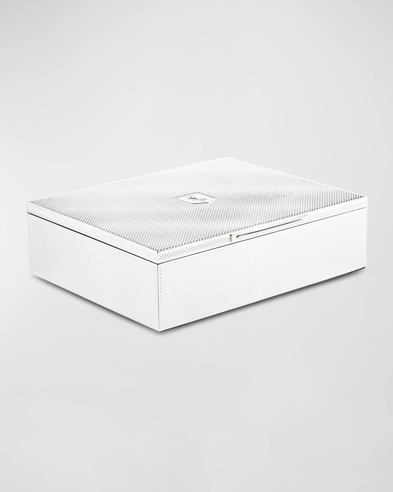 Silver Watch, Jewelry, and Legacy Box