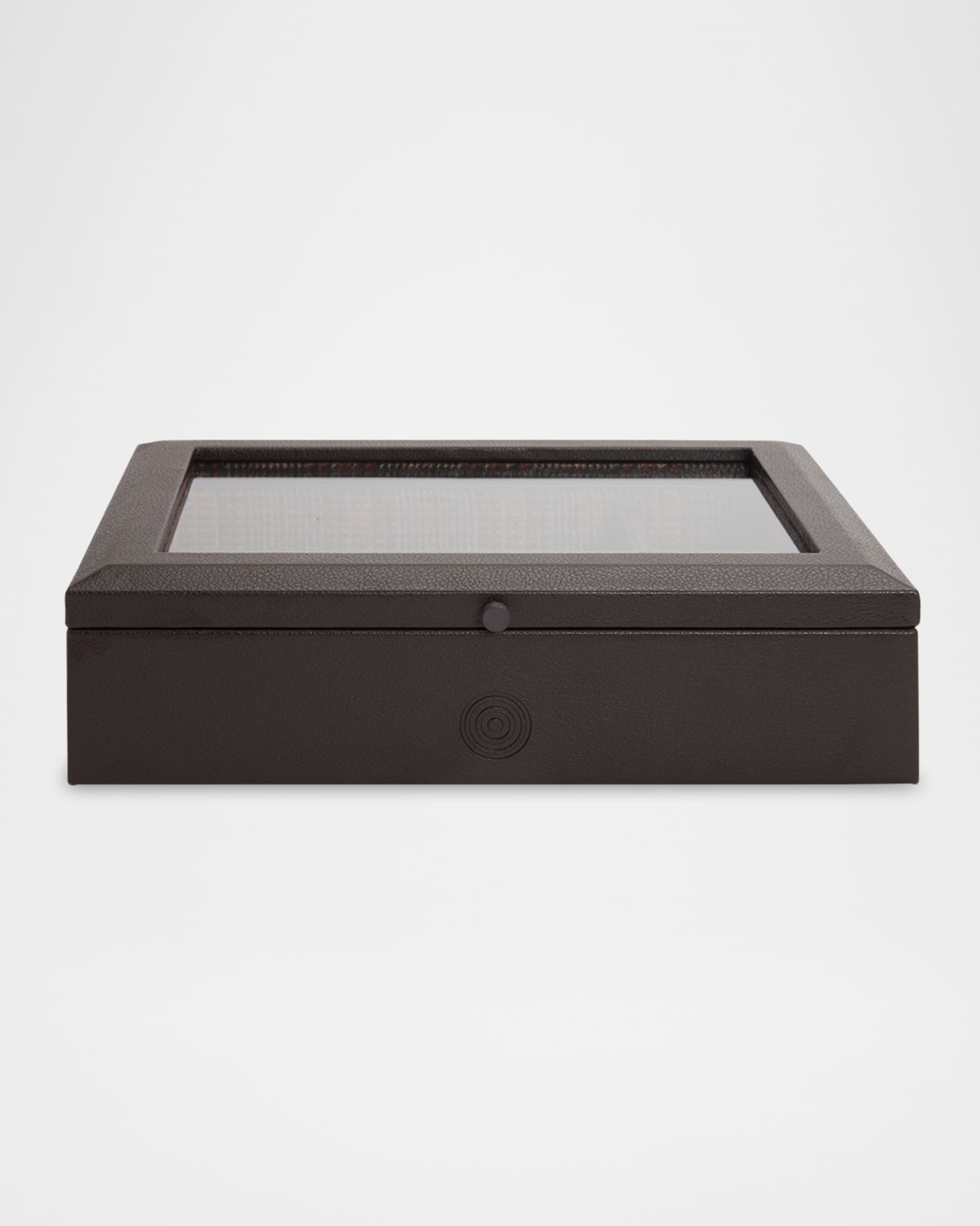 x WM Brown 4-Piece Watch Accessory Box 0