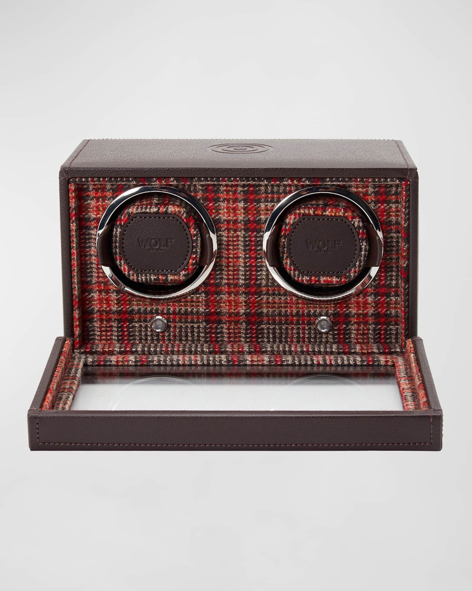 x WM Brown Double Watch Winder 0