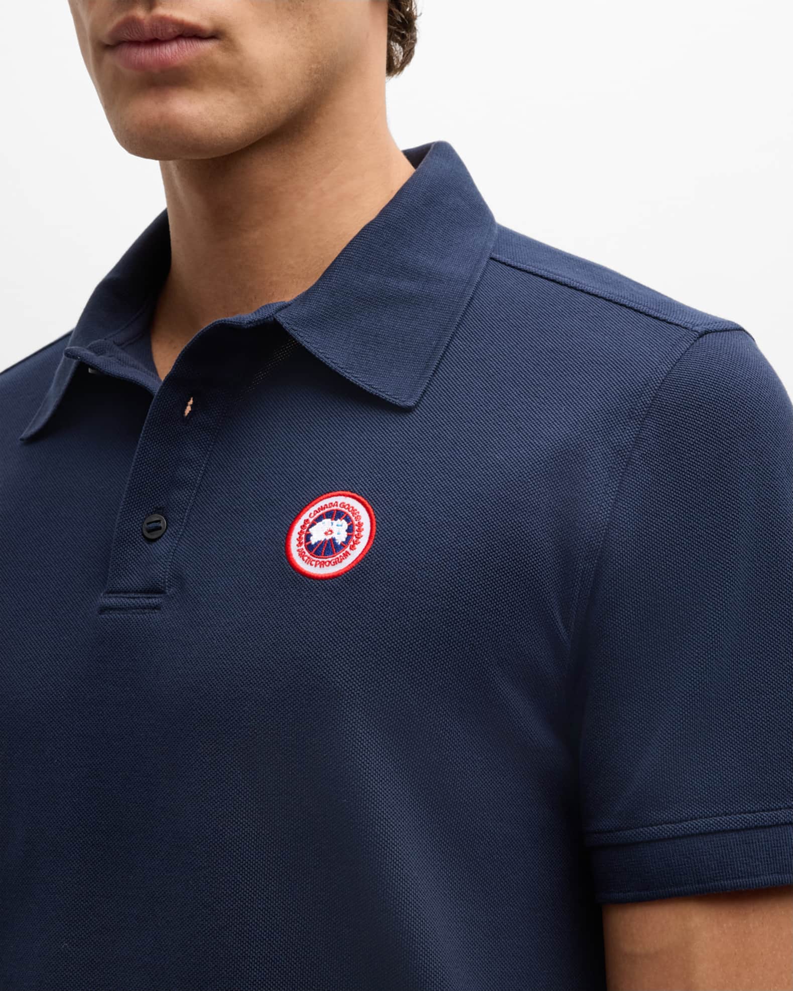 ポロシャツ   Beckley Polo Shirt Canada Goose Men's Beckley Polo Shirt | Neiman Marcus
