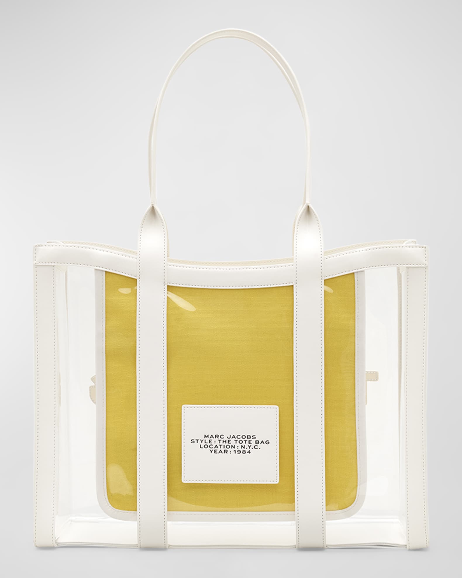 Marc jacobs clear bag shop