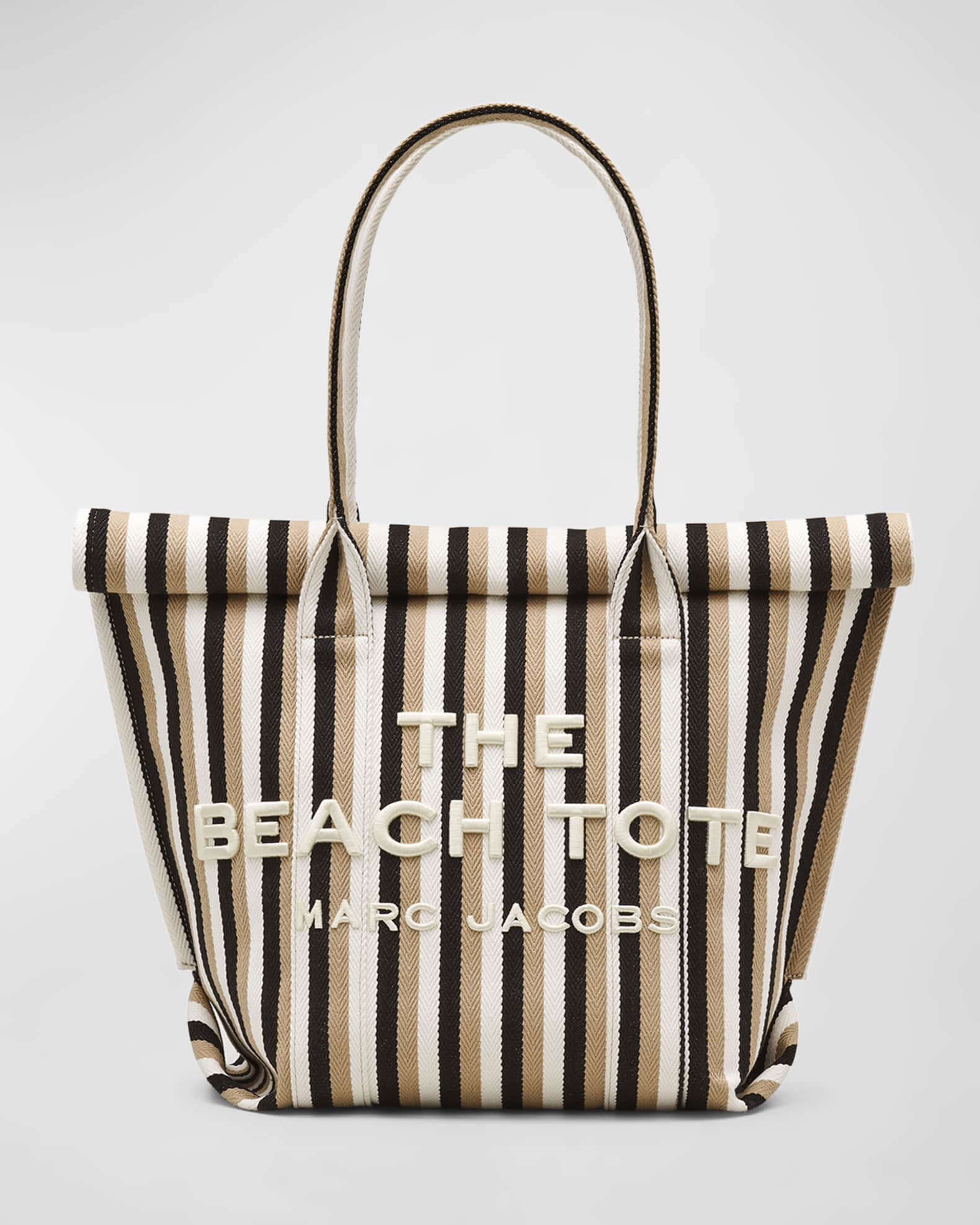 Marc Jacobs The Striped Jacquard Beach Tote Bag Neiman Marcus