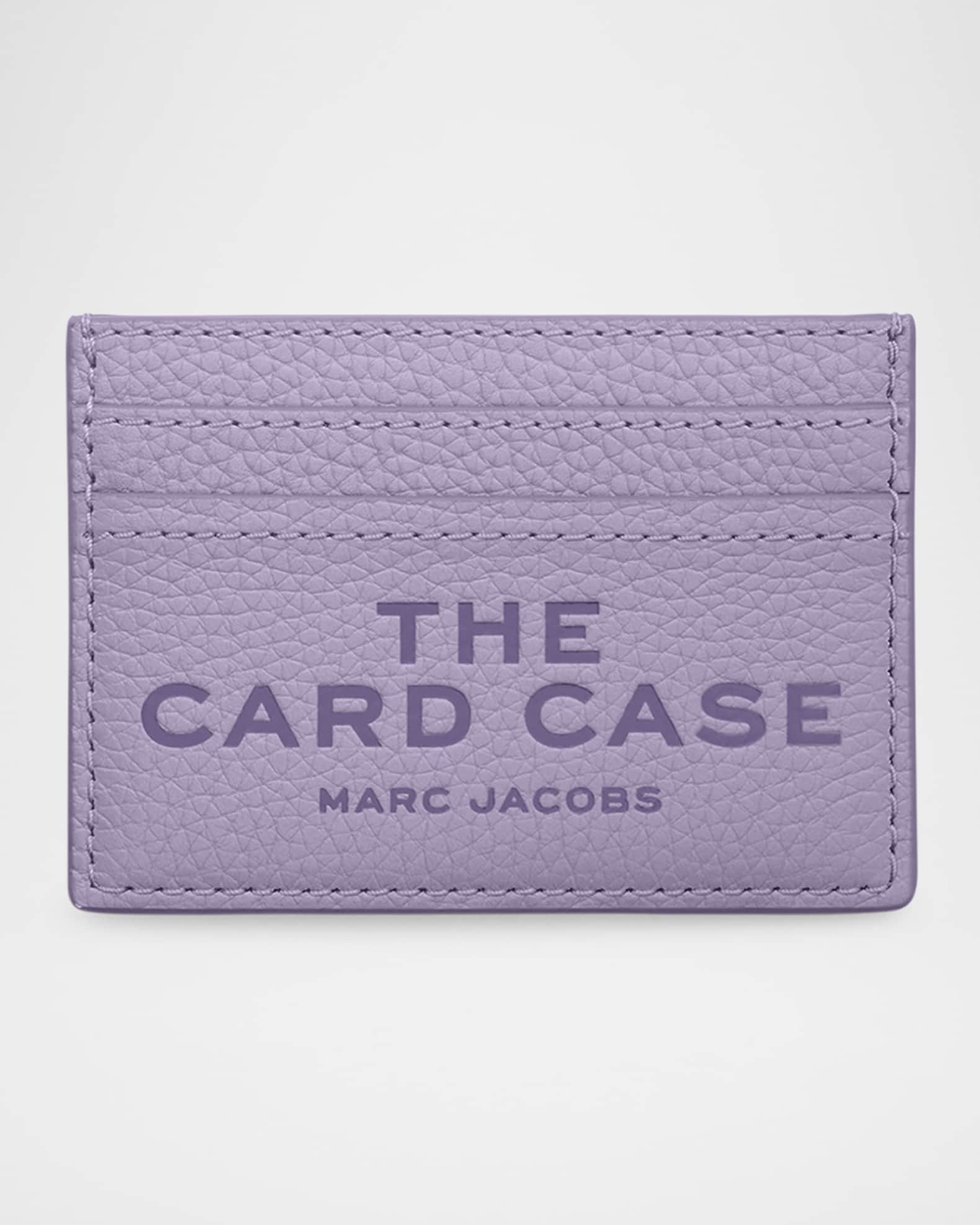 Marc Jacobs Women's The Slim 84 Zip Card Case, Black, One