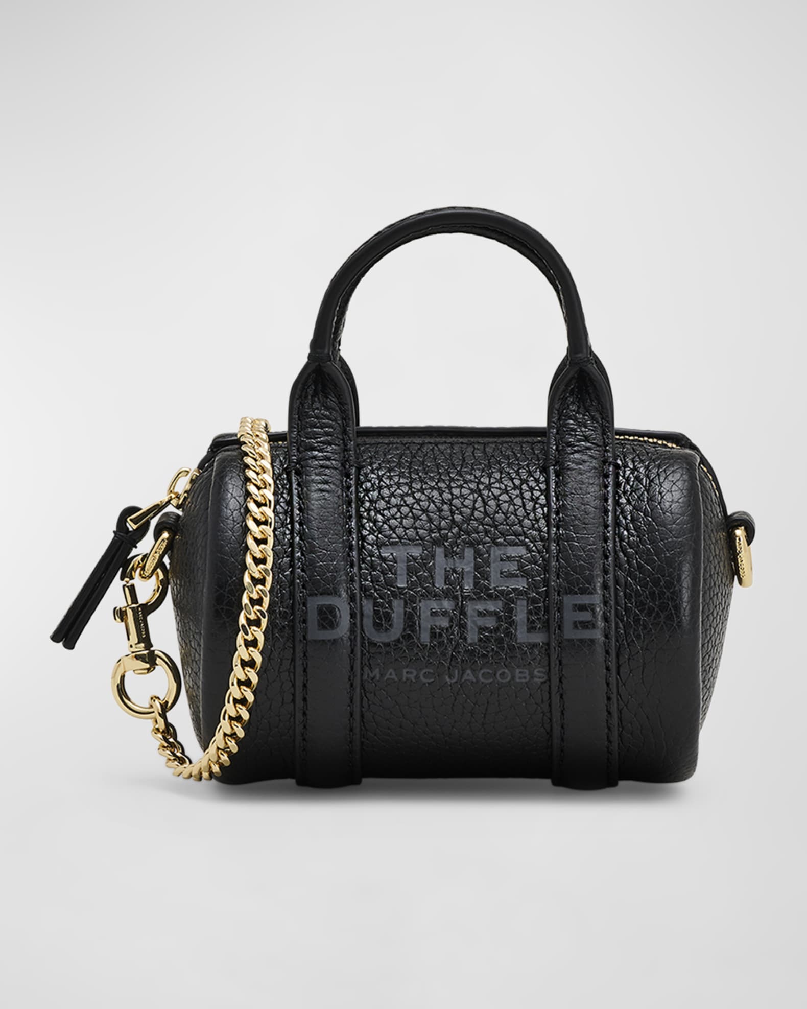 The Leather Nano Duffle Crossbody Bag 0