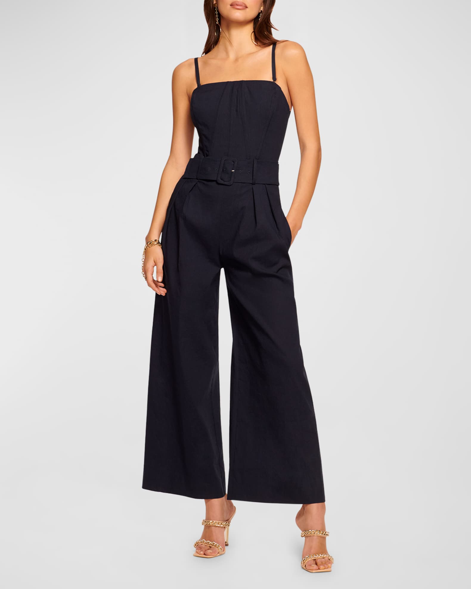 Neiman marcus black jumpsuit outlet