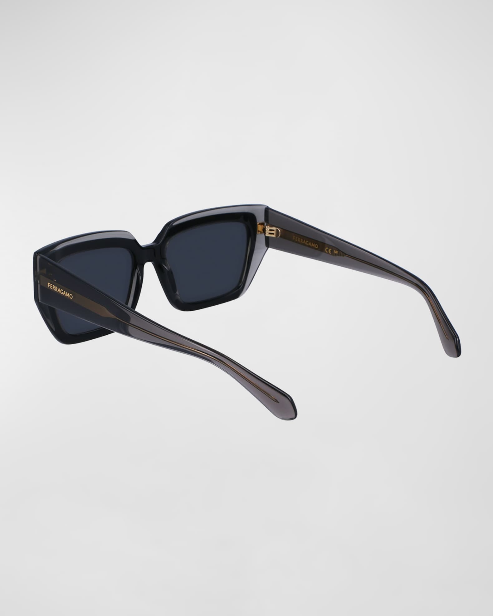 Logo Acetate Butterfly Sunglasses  1
