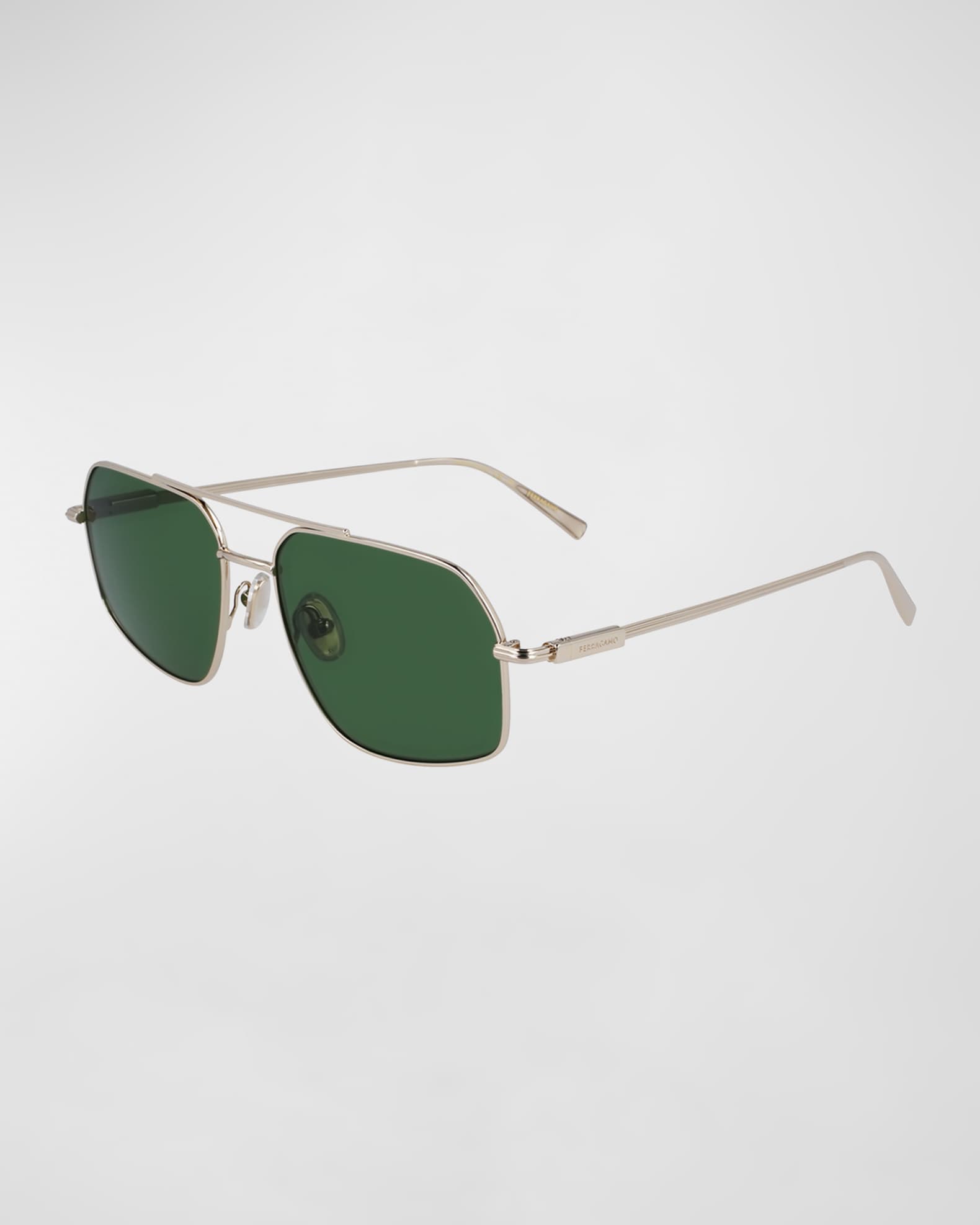 Men's Prisma Metal Aviator Sunglasses, 58mm 0