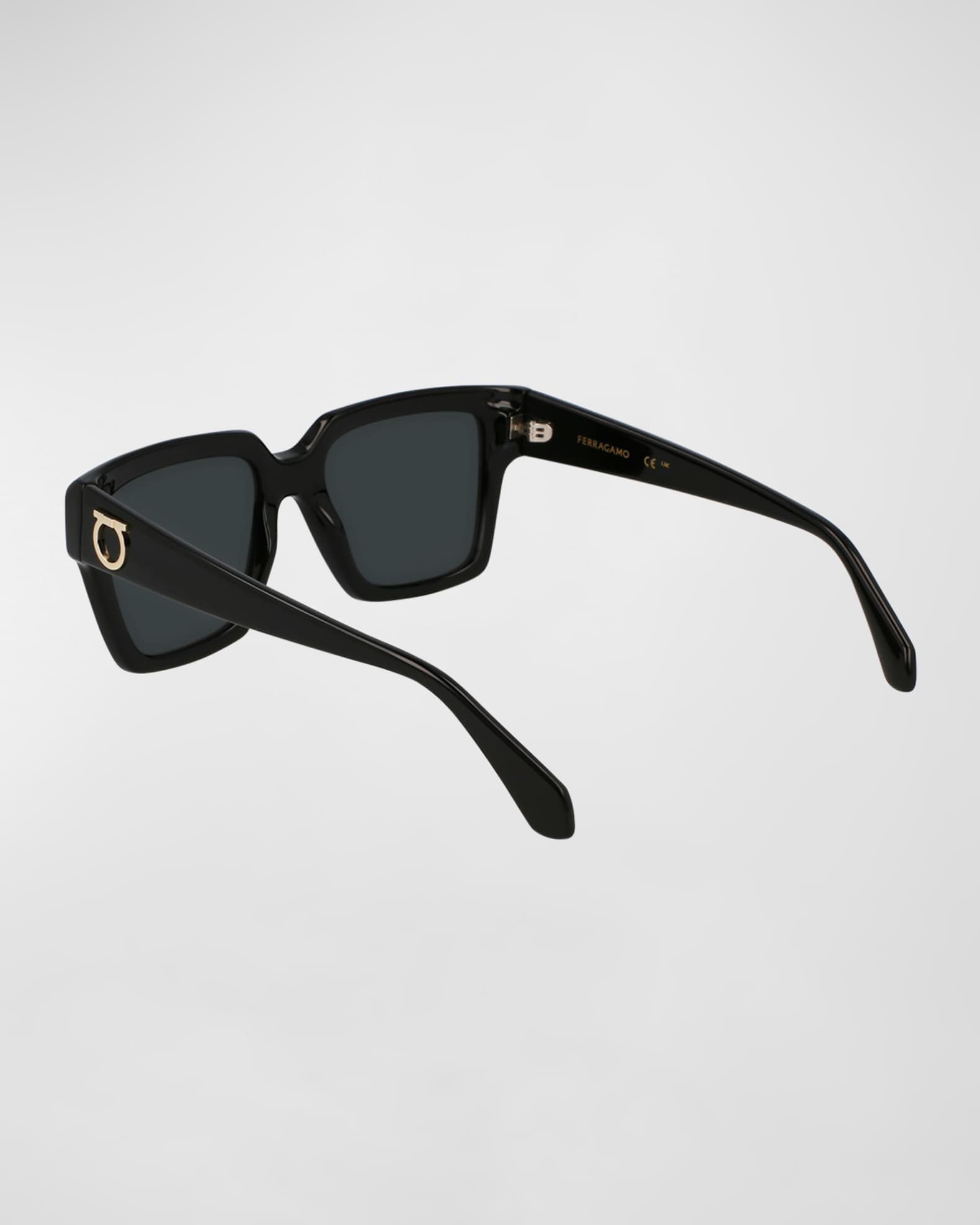 Ferragamo Gancini Round Acetate Sunglasses - Bergdorf Goodman