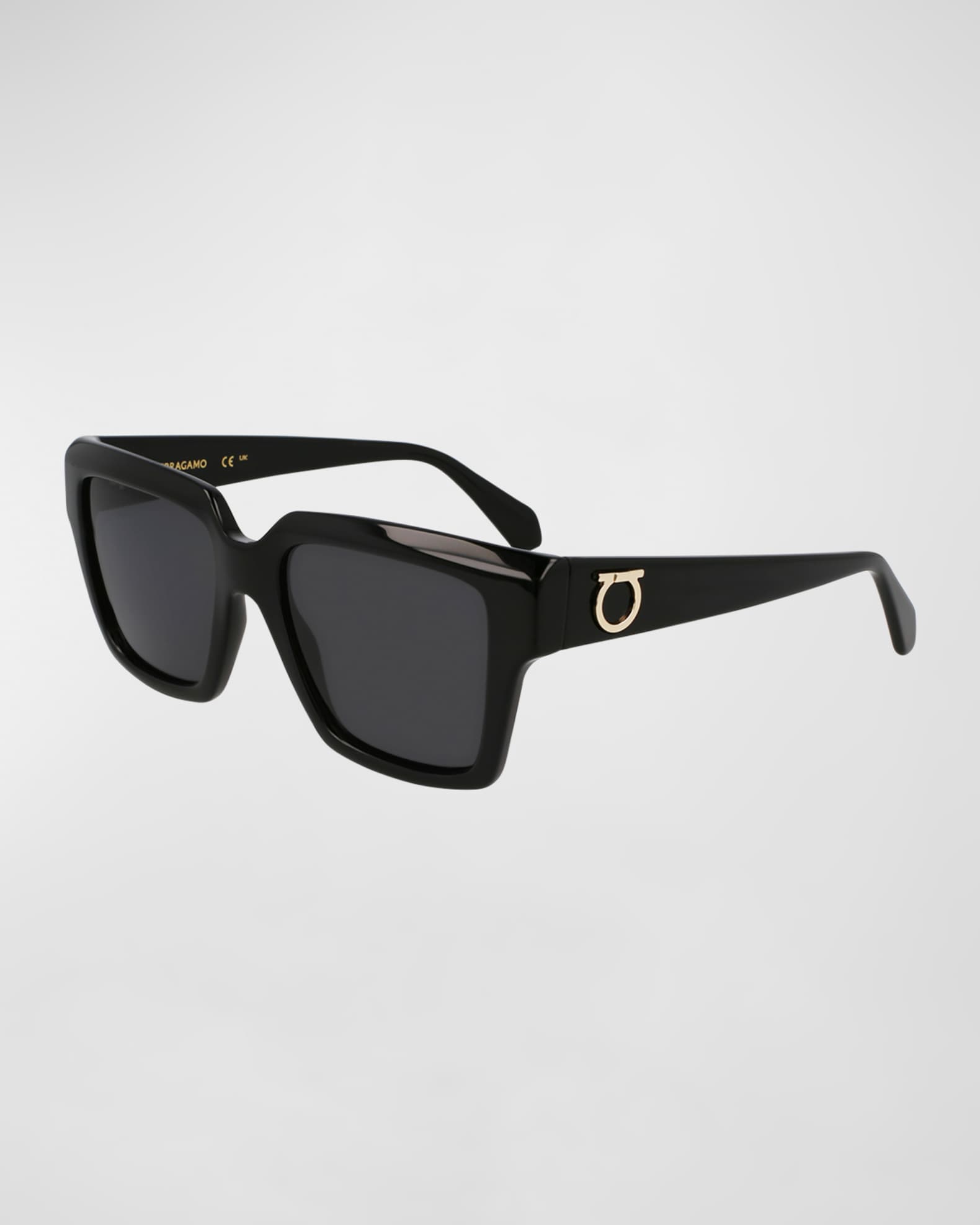 Ferragamo Gancini Round Acetate Sunglasses - Bergdorf Goodman