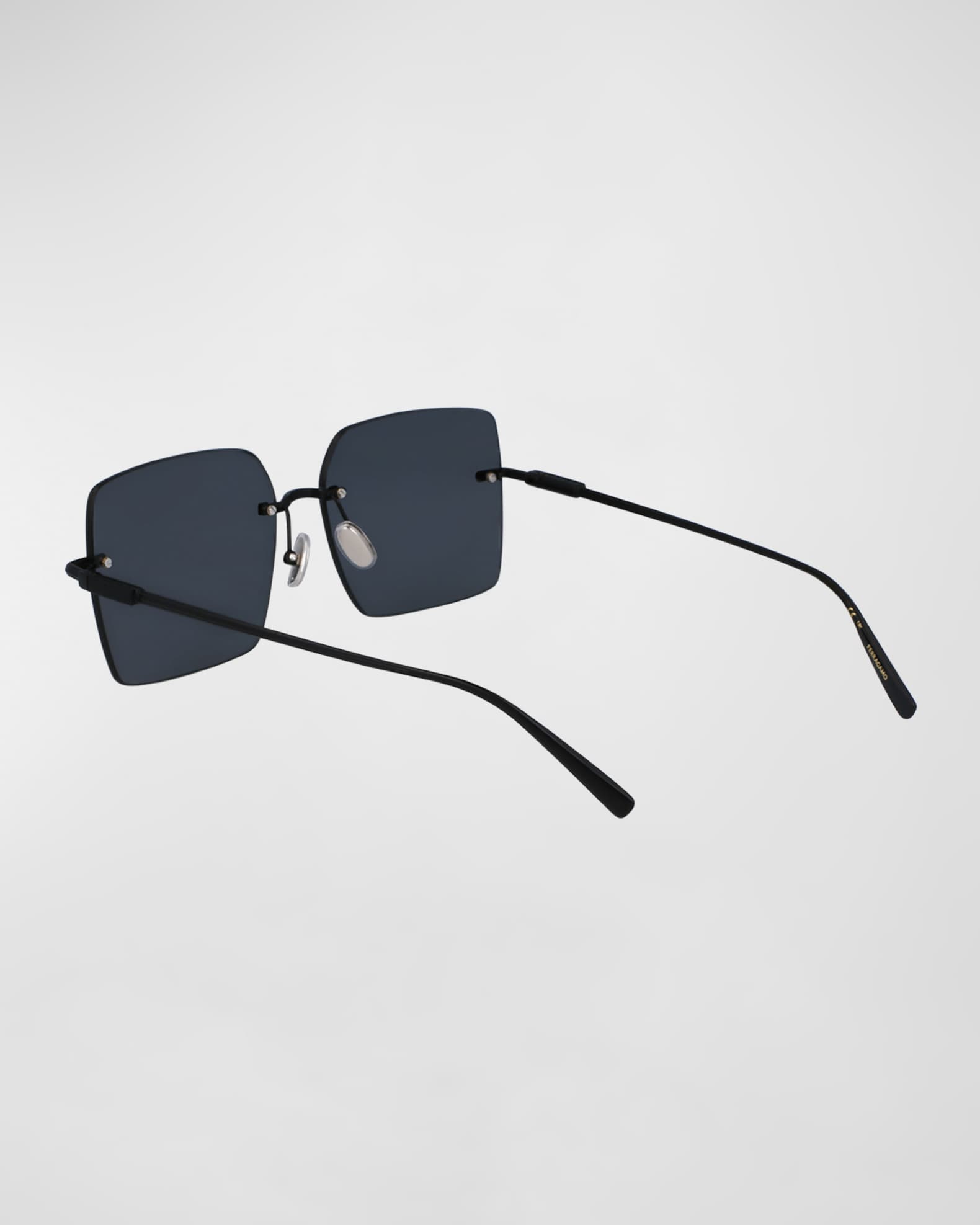 Prisma Metal Square Sunglasses  1