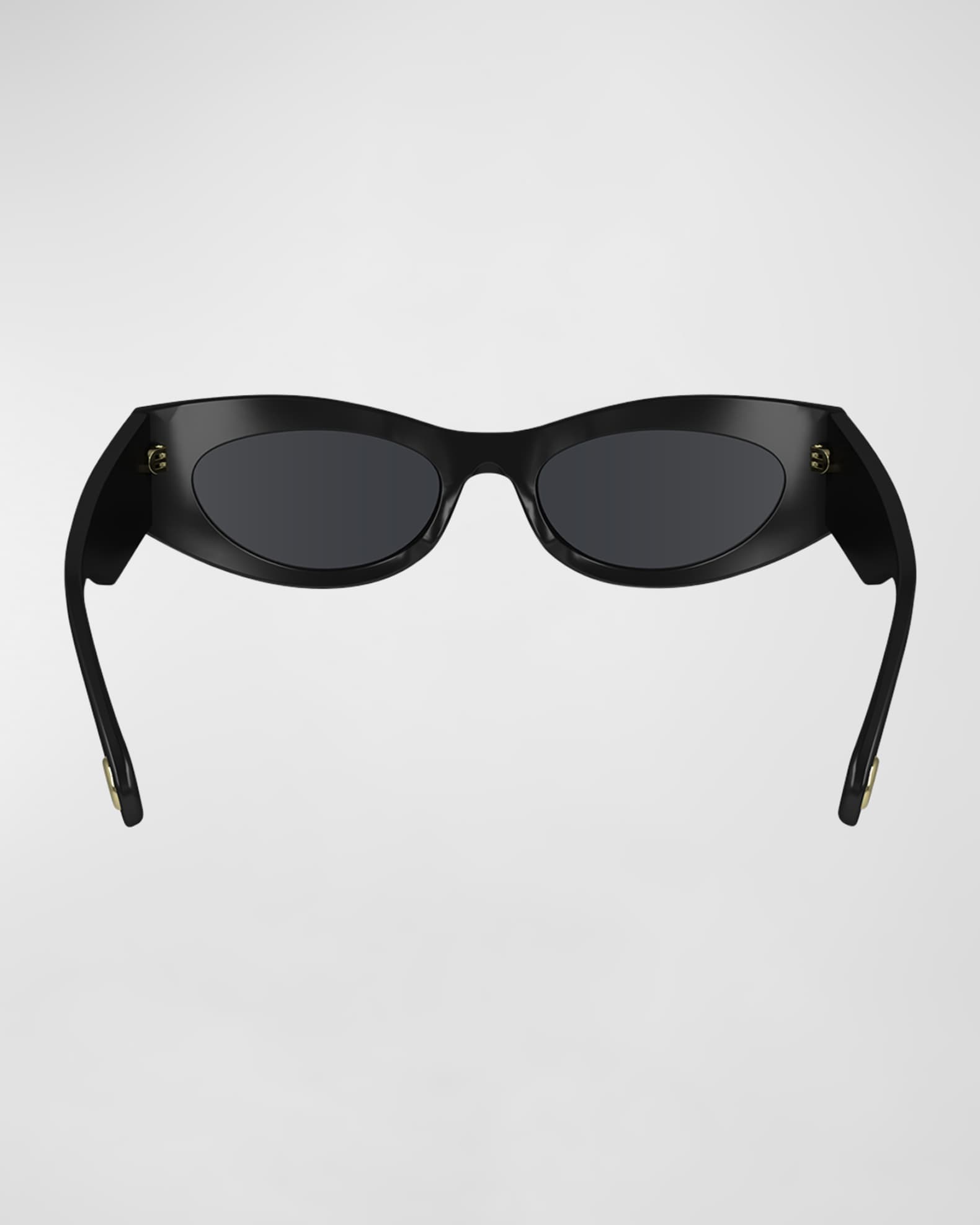 Lanvin Gray Acetate Sunglasses