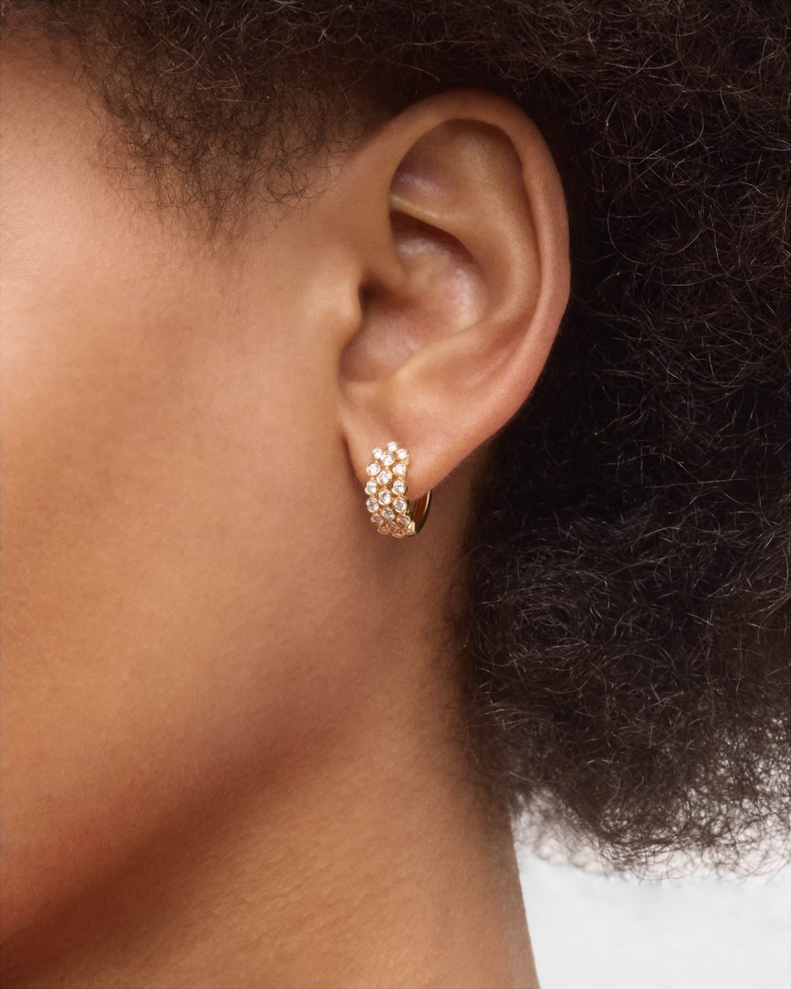 国内発| ANITA KO Huggies 18K Yellow Gold フープピアス 国内発| ANITA KO Huggies 18K Yellow Gold フープピアス (ANITA
