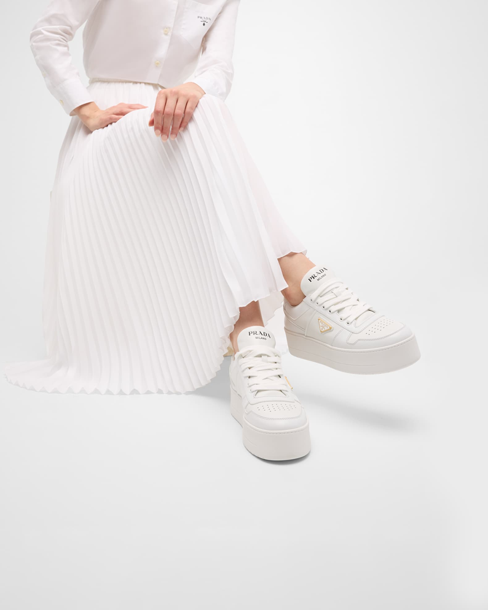 Prada low top sneaker discount