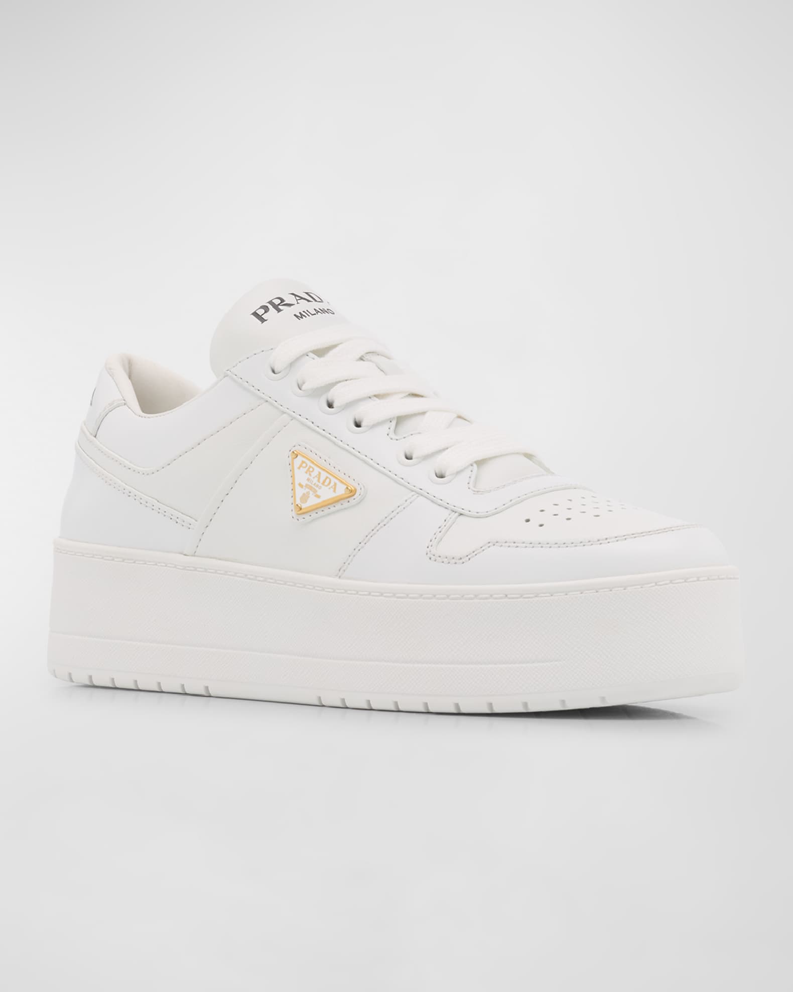 Downtown Leather Low Top Sneakers
