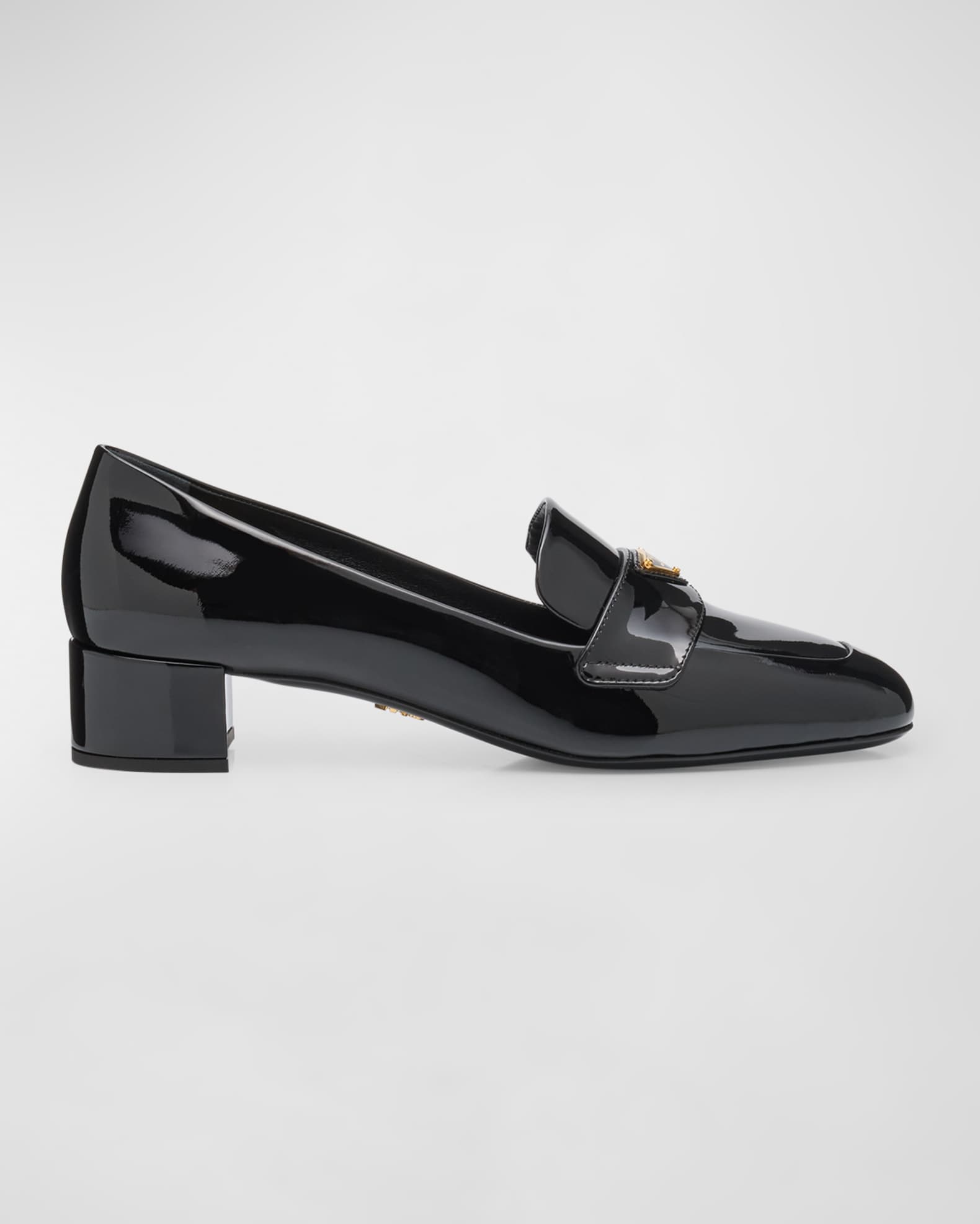 Vernice Patent Loafer Pumps 0