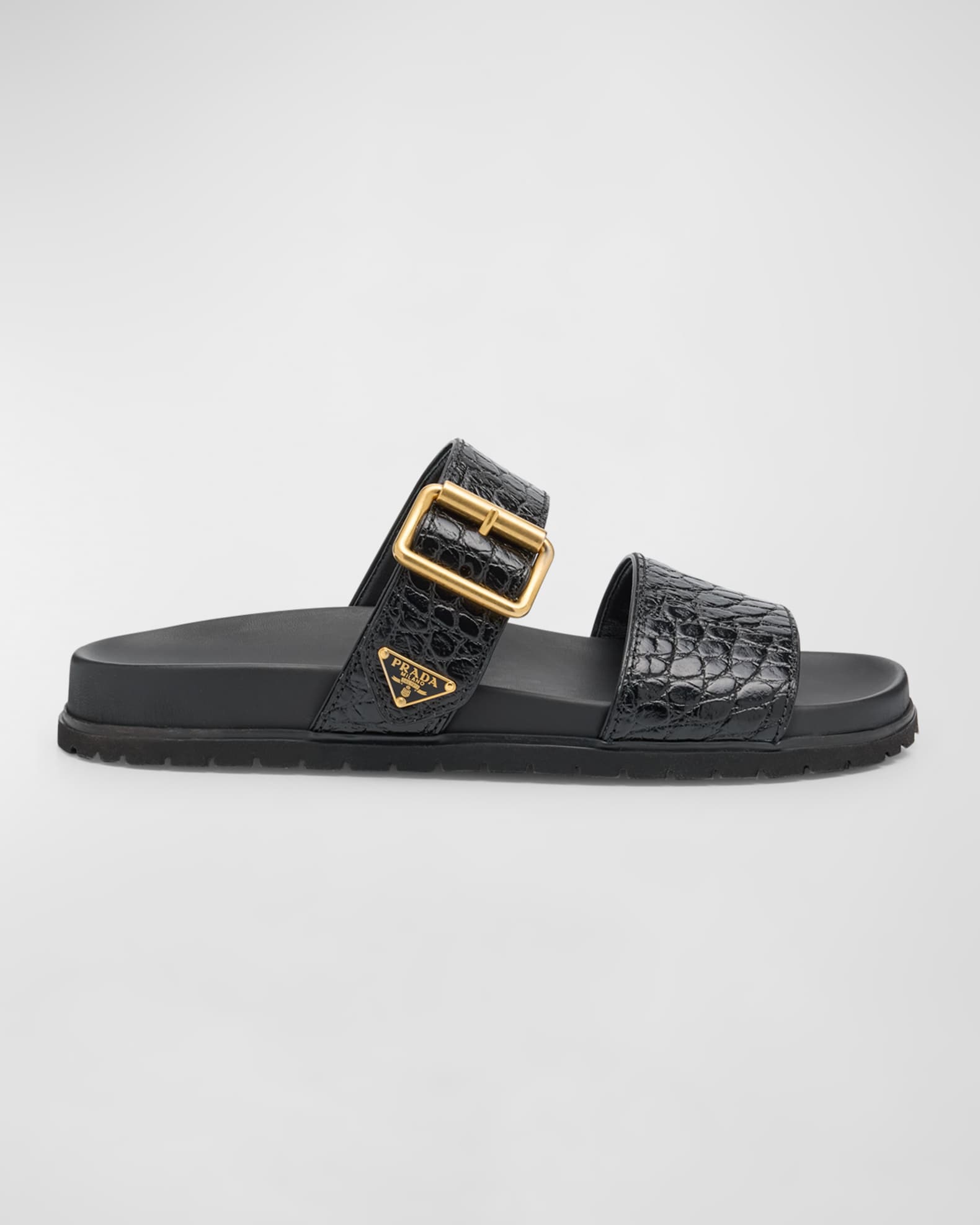 Prada double strap sandals on sale