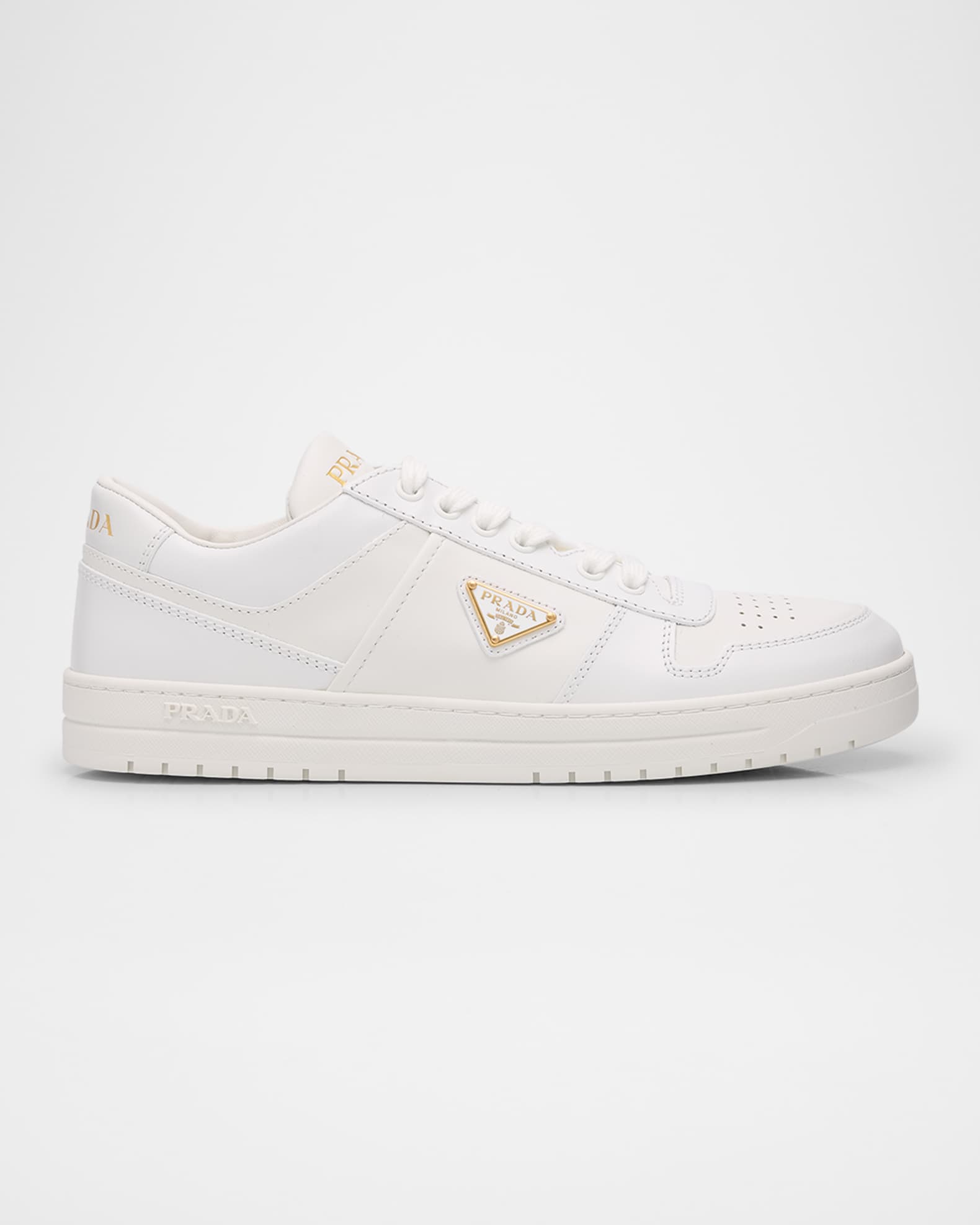Downtown Leather Low-Top Sneakers 0