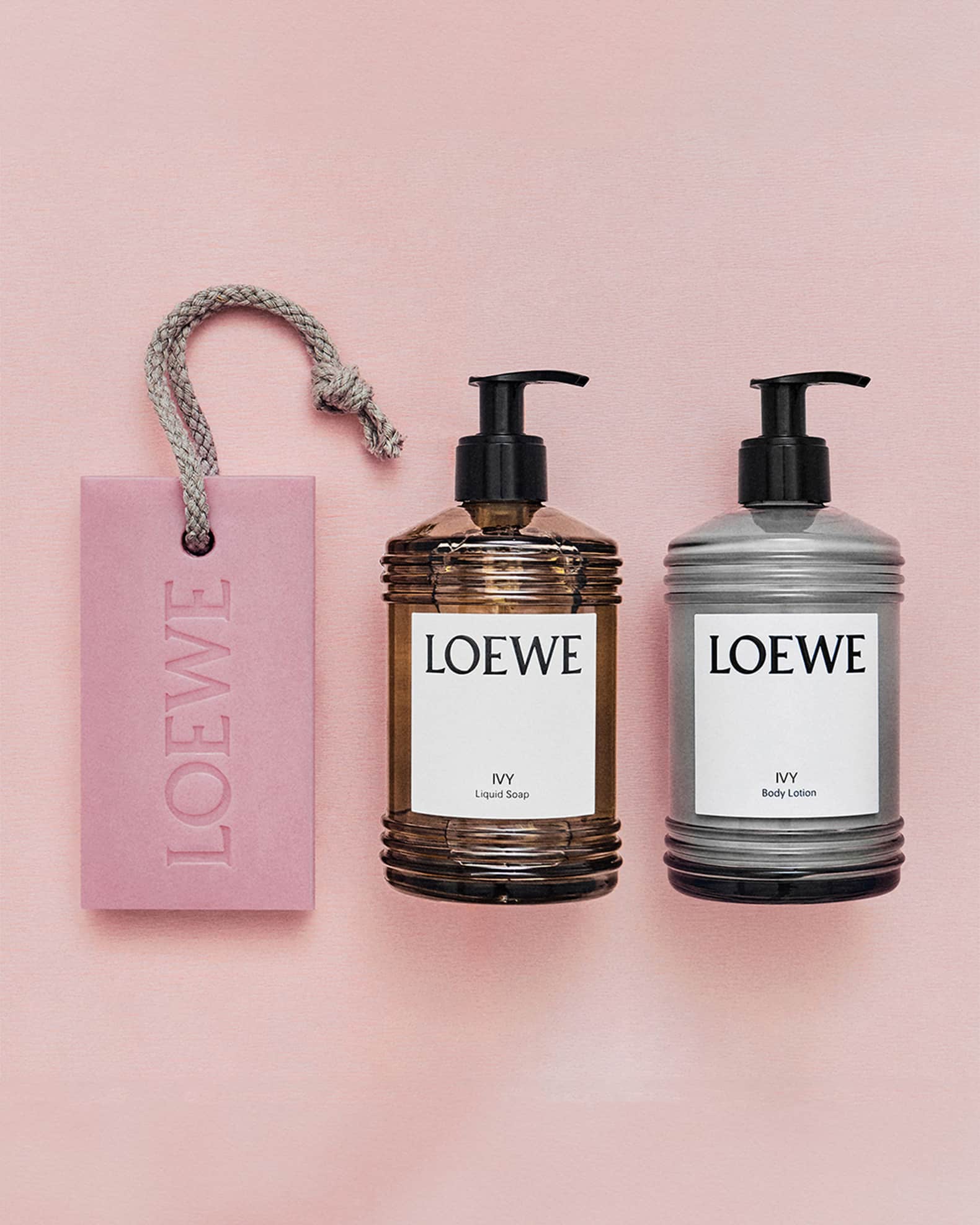 Loewe Bath Line Ivy Solid Soap | Neiman Marcus