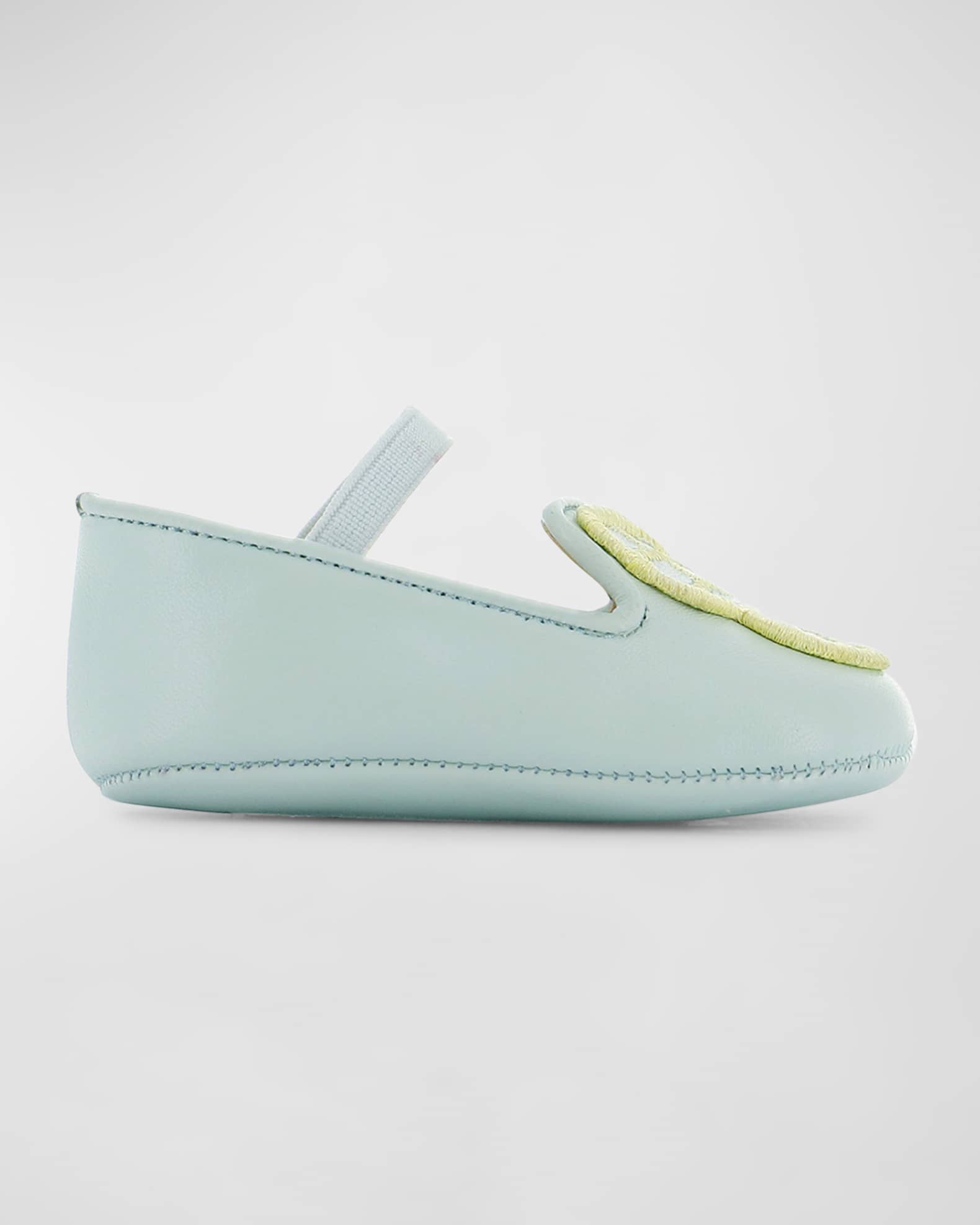 Sophia Webster Girl's Leather Butterfly Flats, Baby