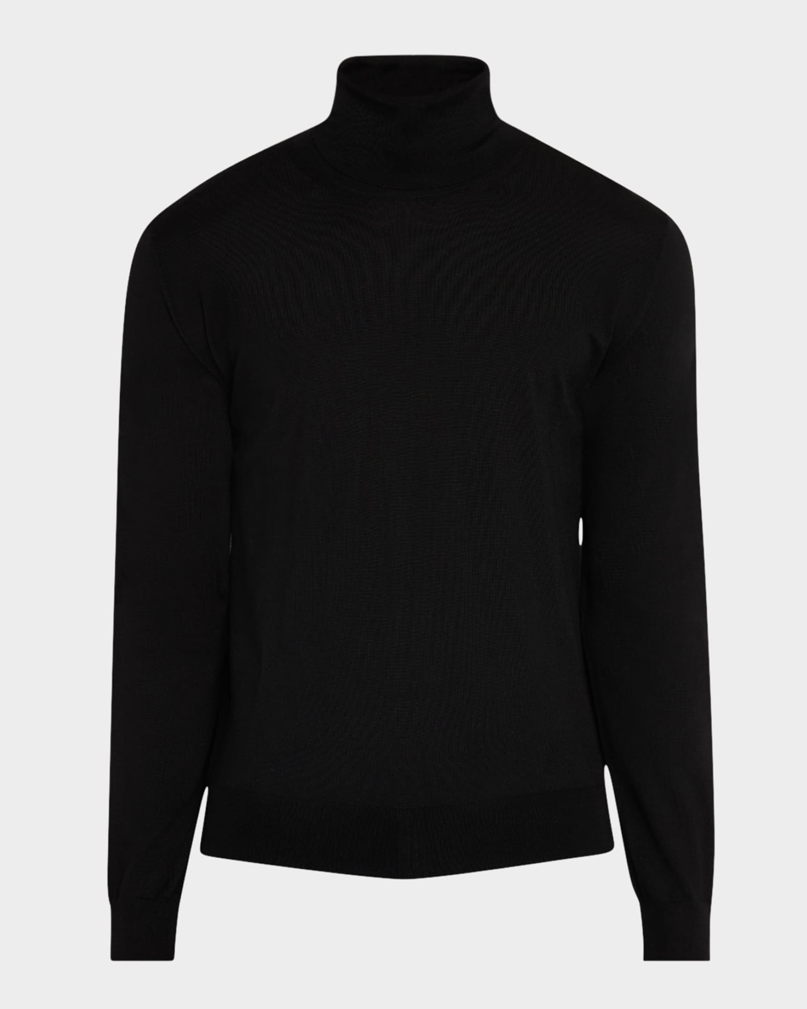 Men's Wool Turtleneck Sweater 0