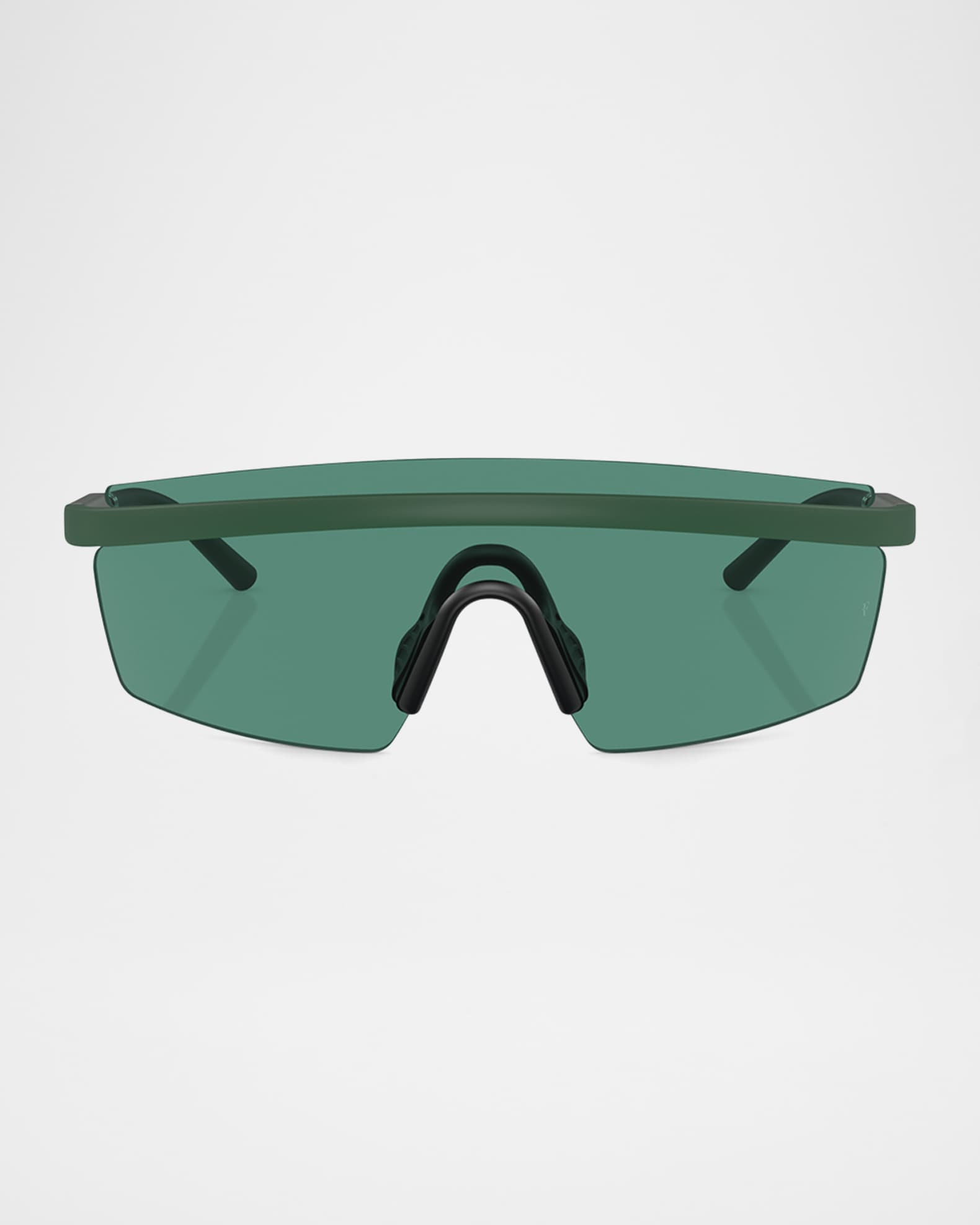 Oliver Peoples x Federer Men's R-4 Plastic Shield Sunglasses