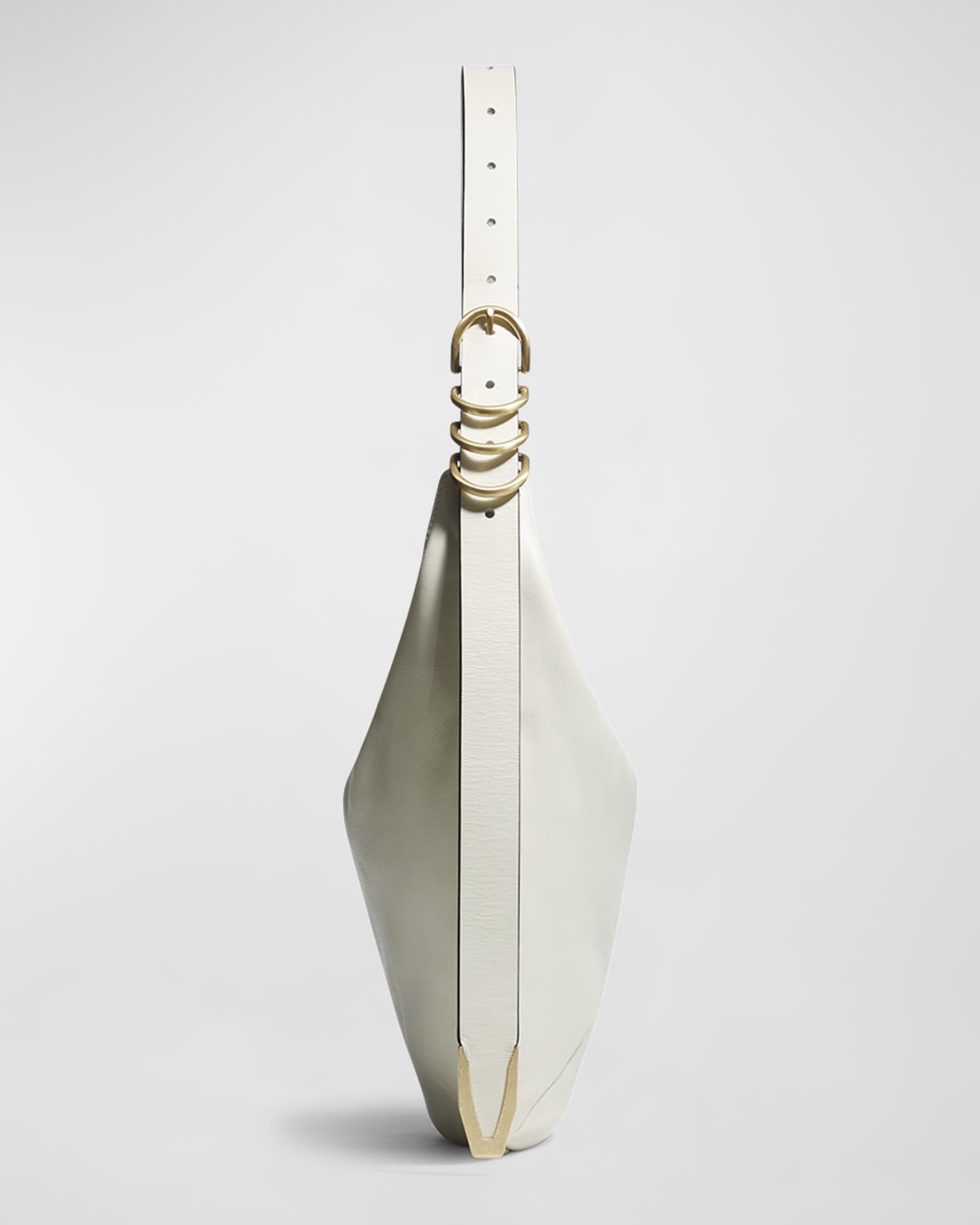 Small Calf Leather Hobo Bag main image 0