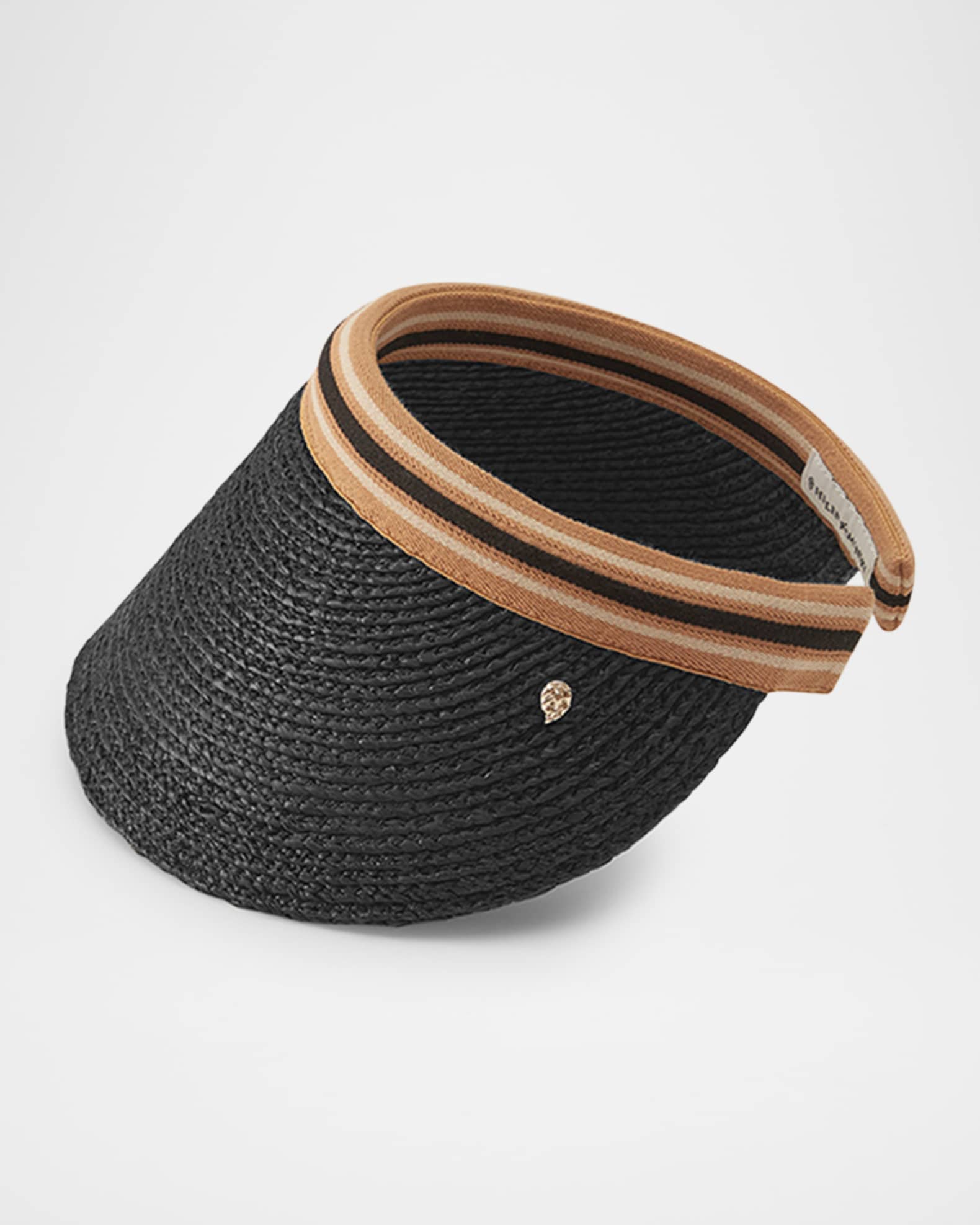 Slide On Raffia Visor  1