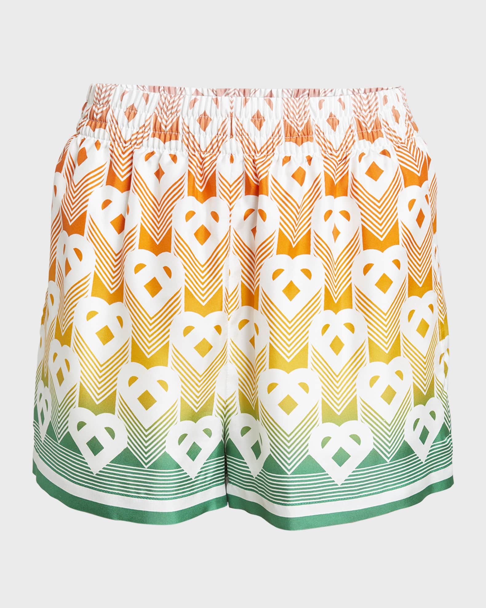 Mousse Bear Rainbow Print Shorts