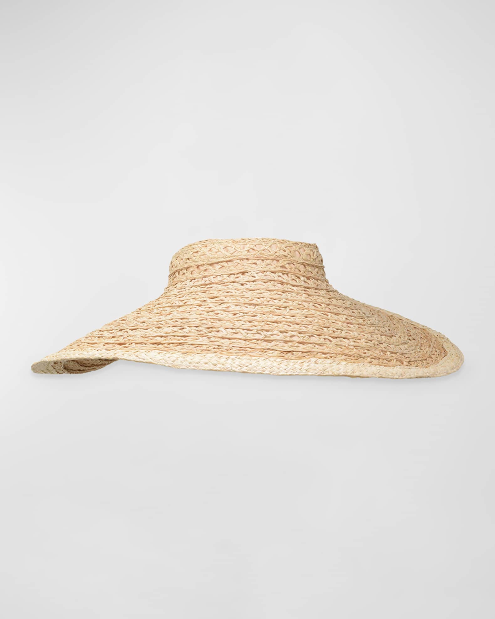 Margot Straw Visor  0