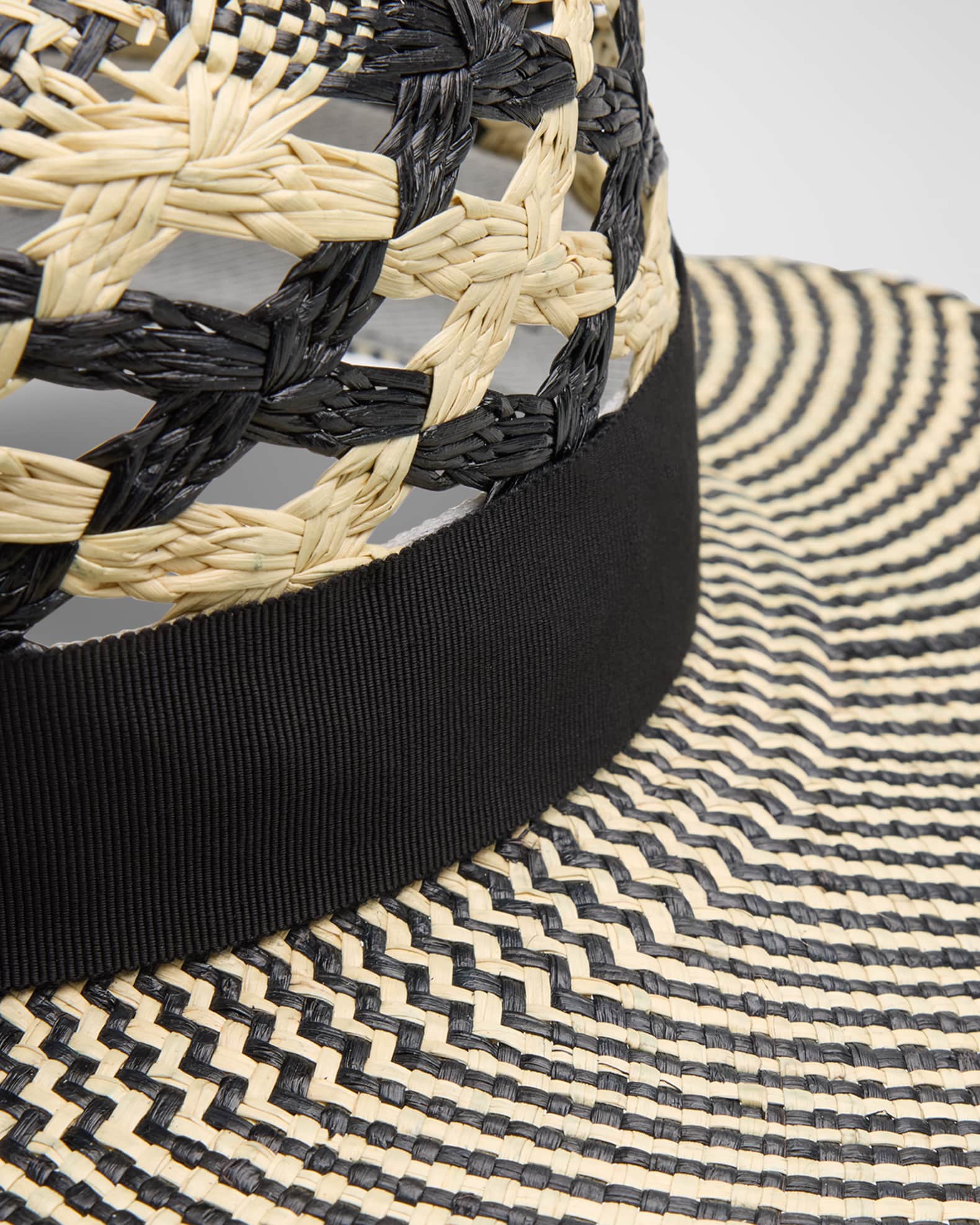 Samson Woven Straw Fedora  1