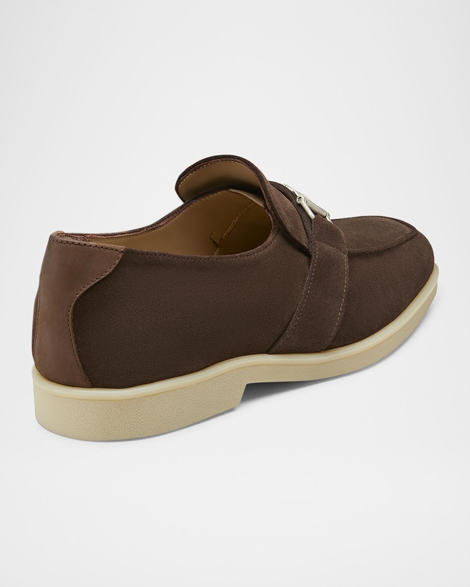 STUART WEITZMAN Aurelio loafers. New no box Stuart Weitzman Aurelio Suede Loafers | Saks Fifth Avenue main image 4