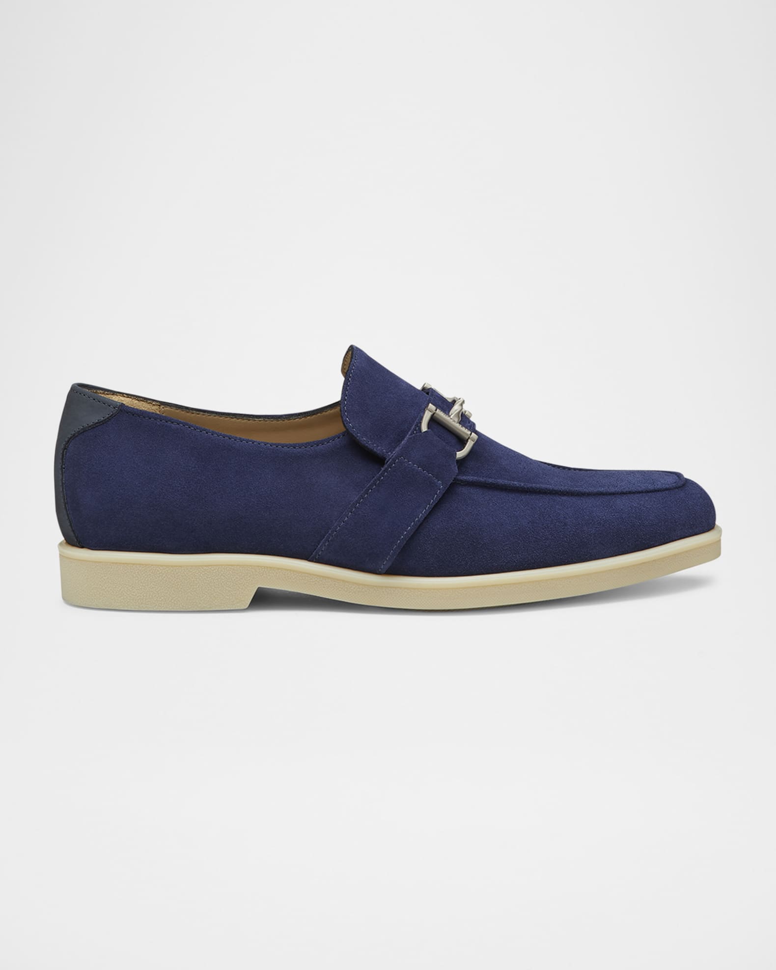 Men's Aurelio Nubuck Twisted Bit Loafers 0