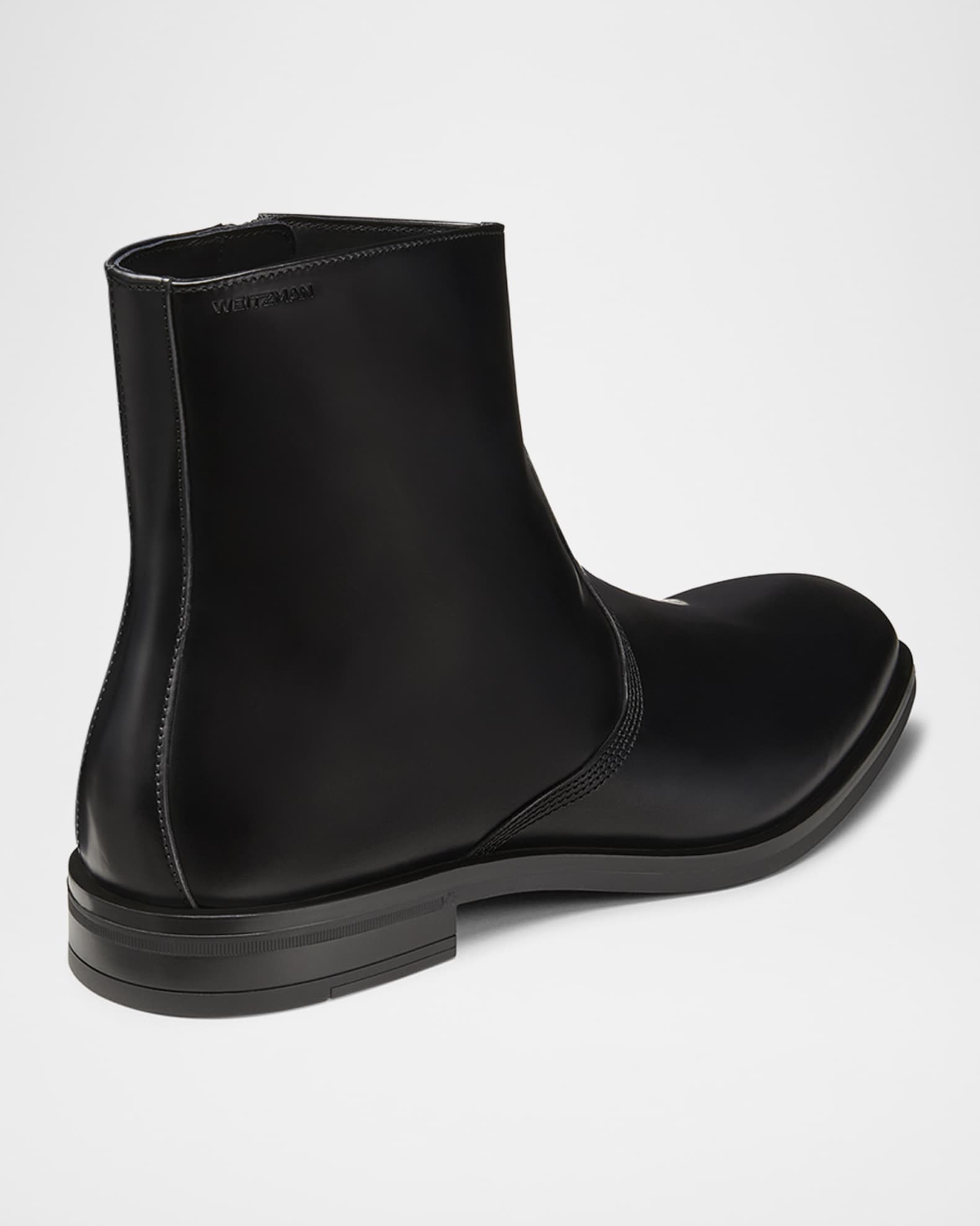 Men's Angel Leather Zip Ankle Boots 1