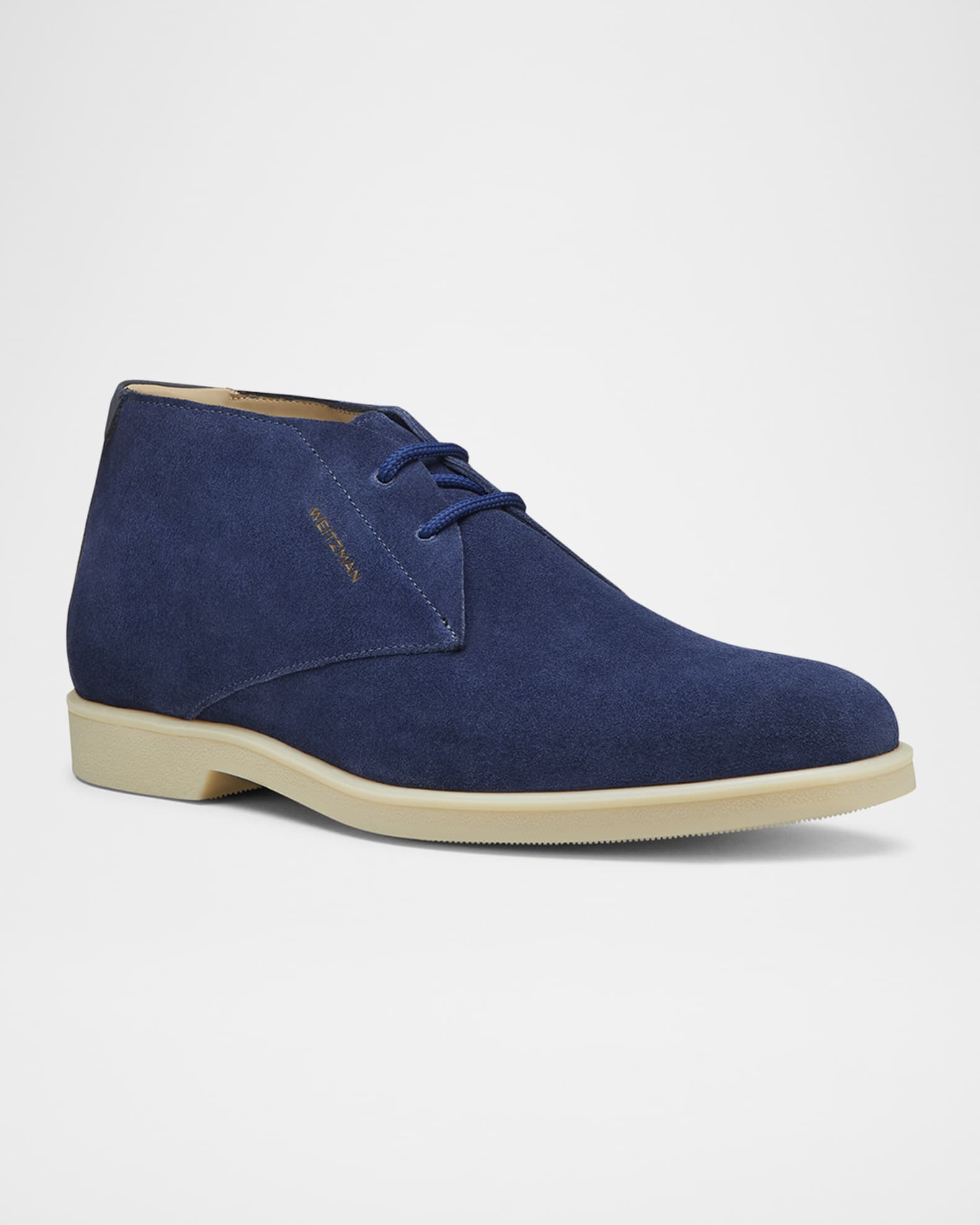 Stuart Weitzman Men's Austin Suede Chukka Boots | Neiman Marcus
