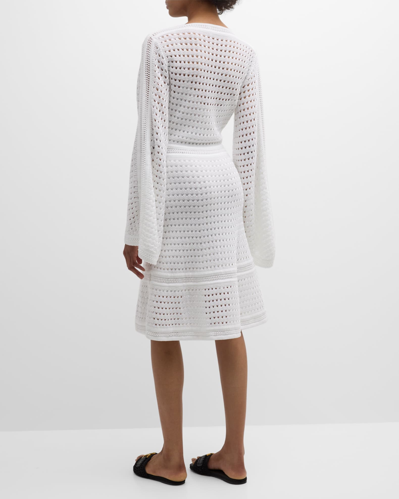Chloe x High Summer Crochet Mini Dress | Neiman Marcus