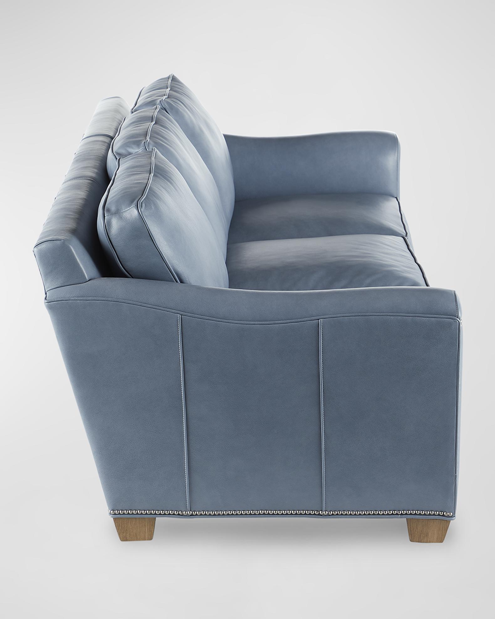 Bradington-Young Lennon Leather Sofa, 85" | Neiman Marcus