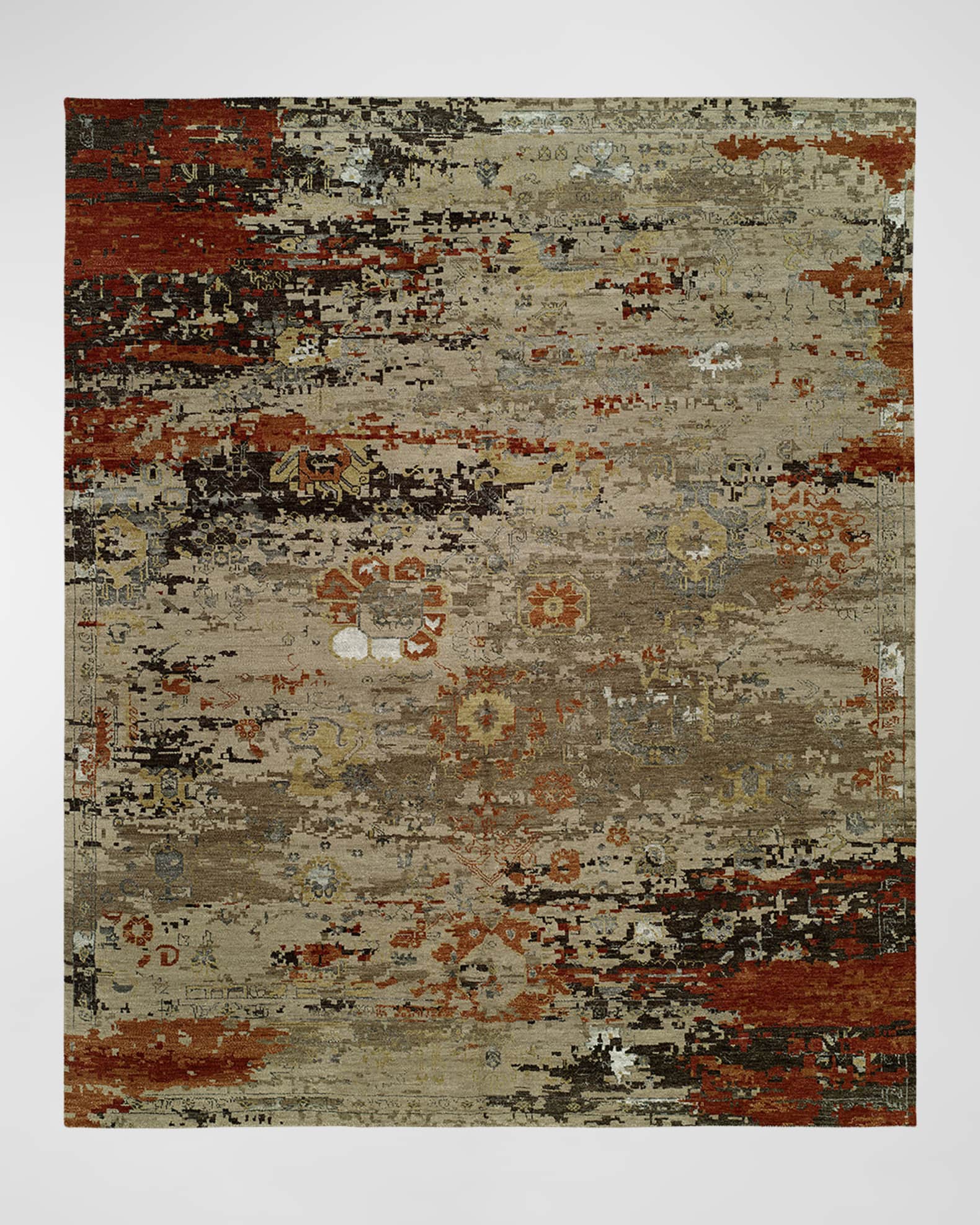 Verna Hand-Knotted Area Rug 0