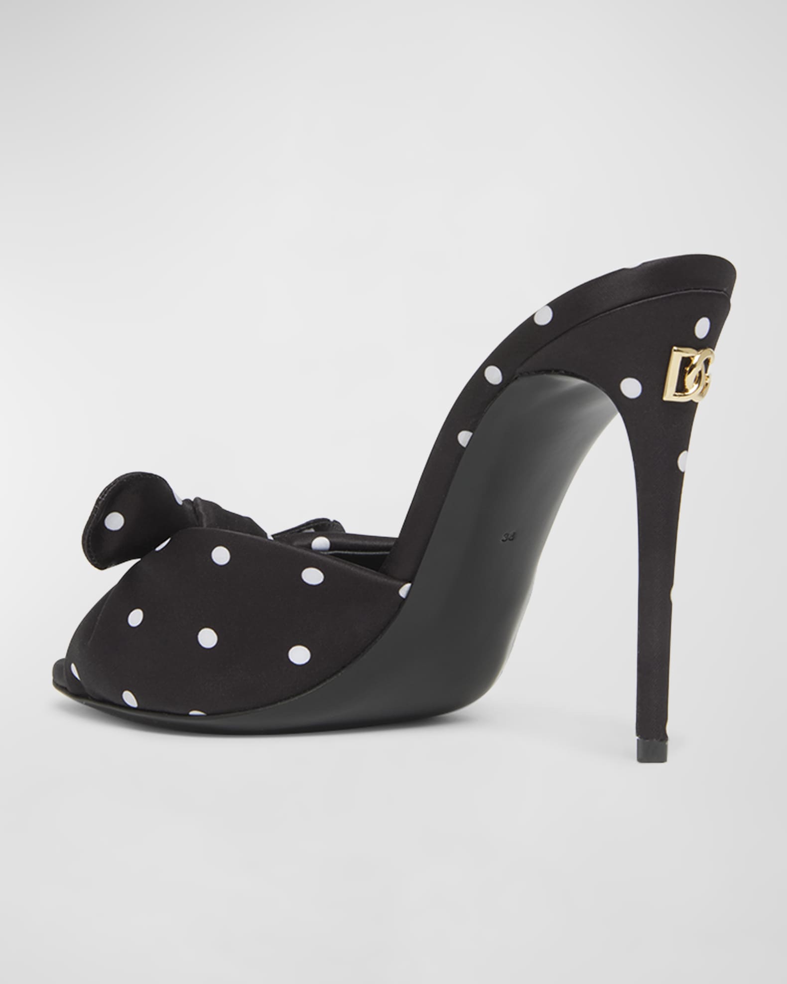 Bow Satin Mule main image 1